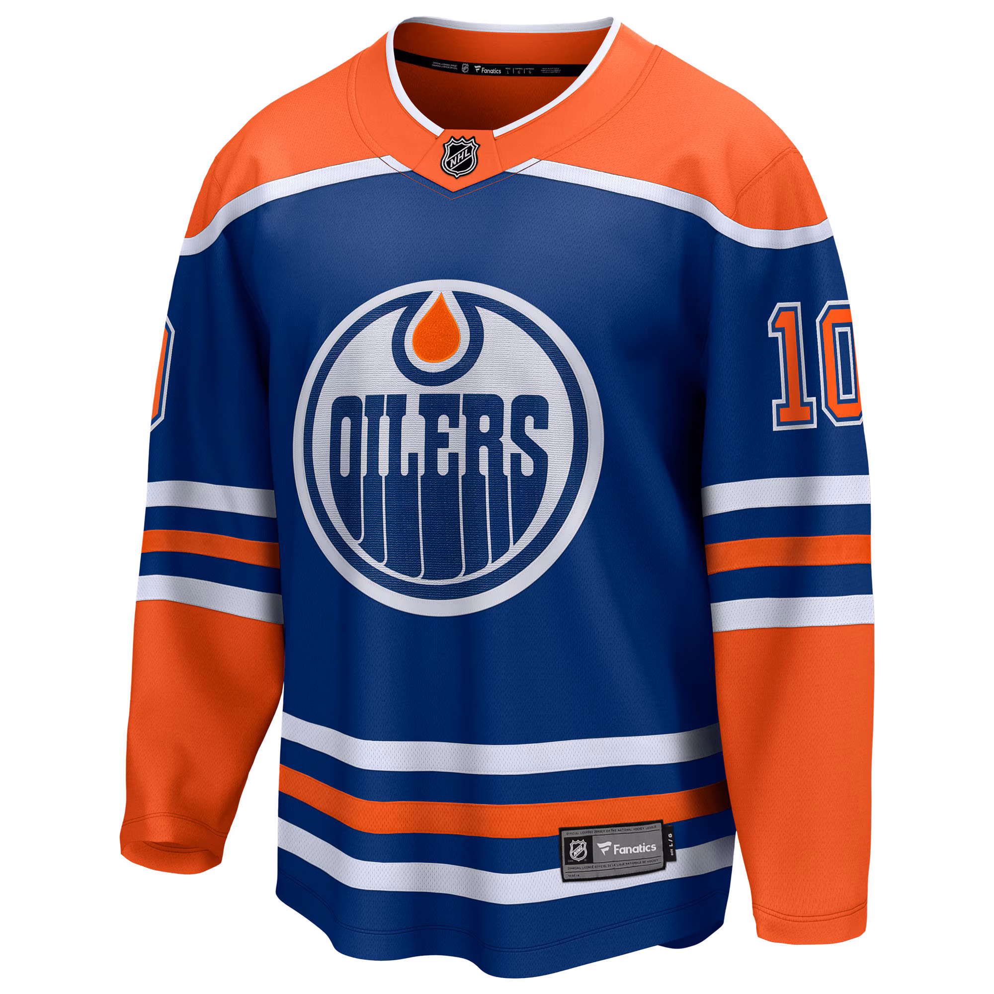 Trent Frederic Edmonton Oilers Fanatics Home Breakaway Jersey - Royal