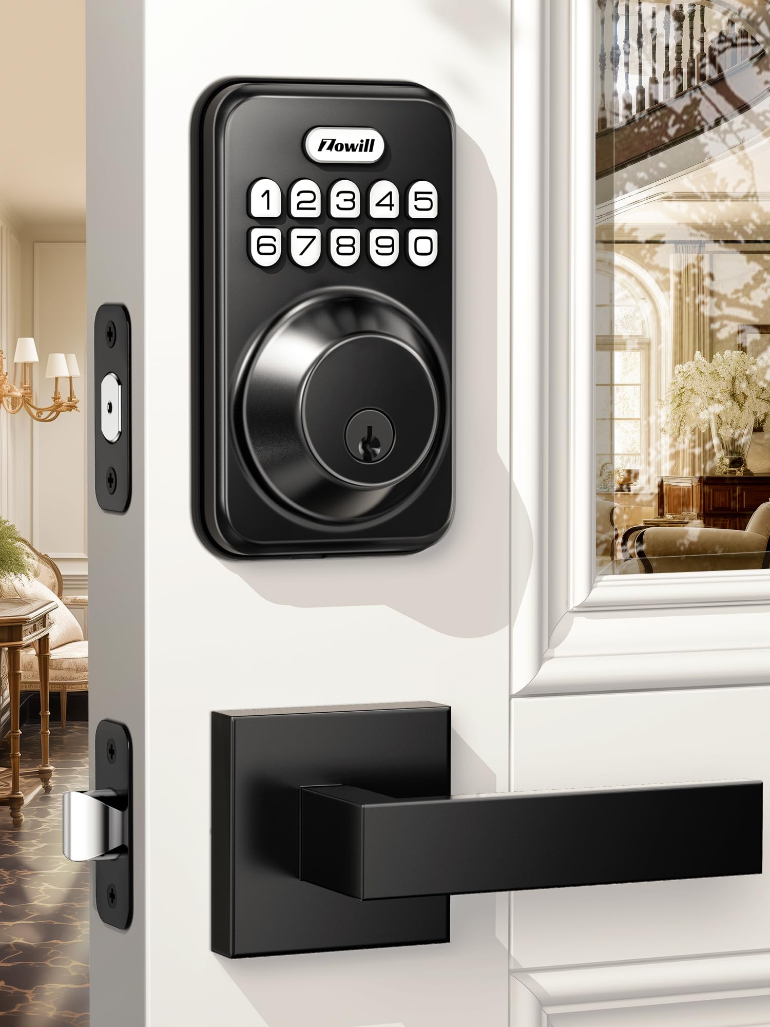 ZOWILL Keyless Entry Door Lock with Electronic Keypad