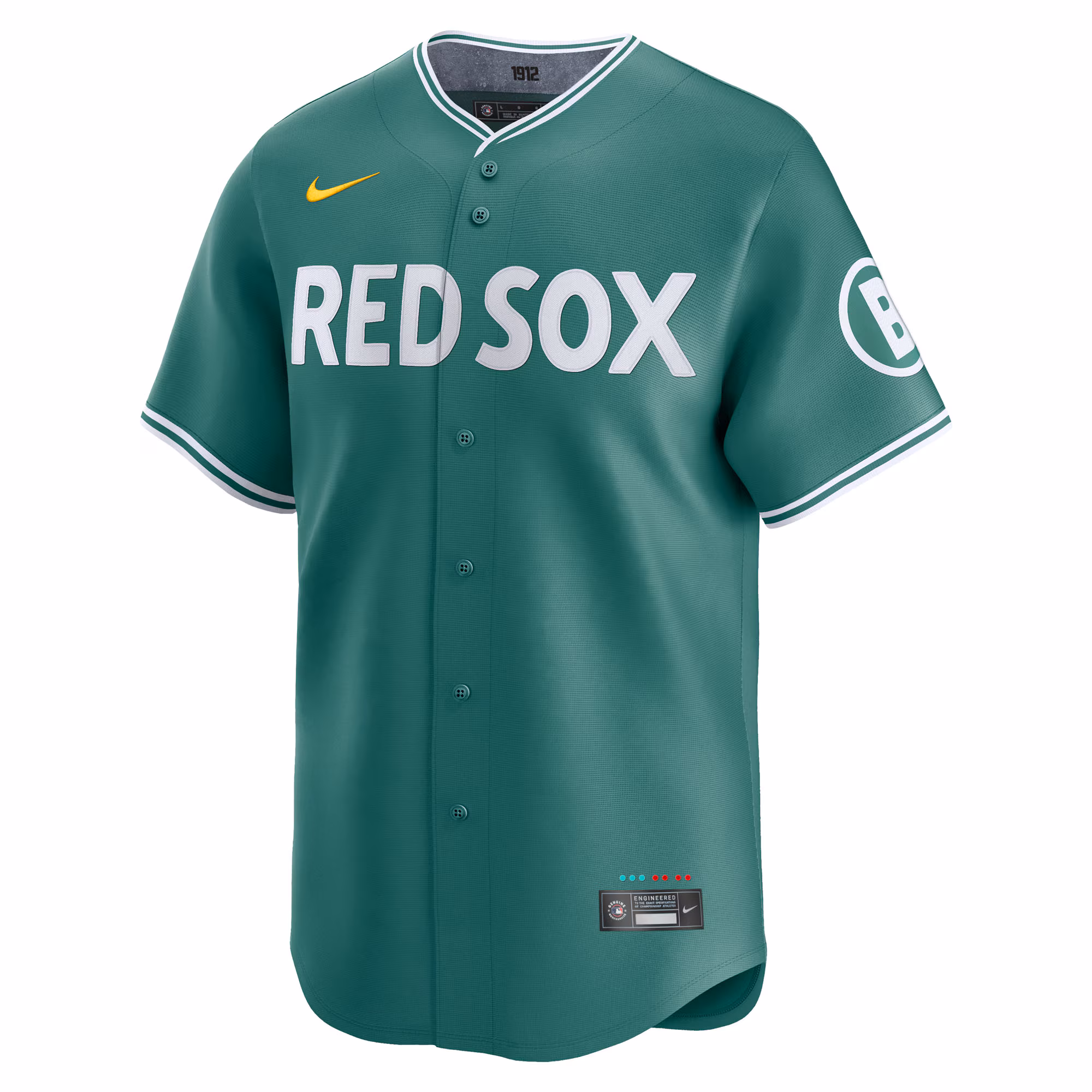 Boston Red Sox Nike City Connect Limited Jersey - Green