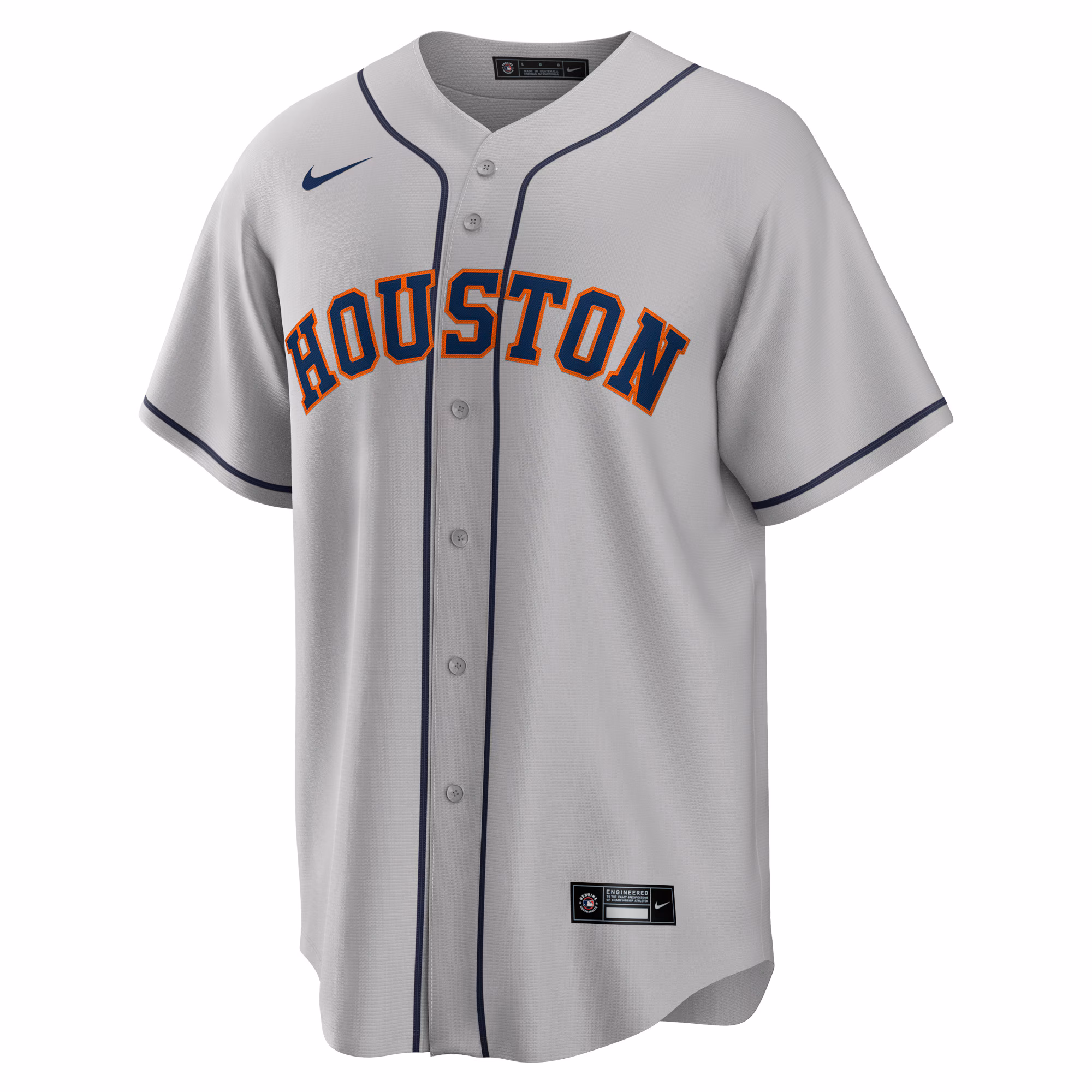 Yordan Álvarez Houston Astros Nike Road Replica Player Jersey - Gray
