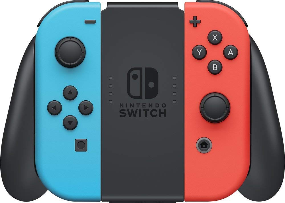 Nintendo Switch 32GB Console - Neon Red/Neon Blue Joy-Con (Renewed)