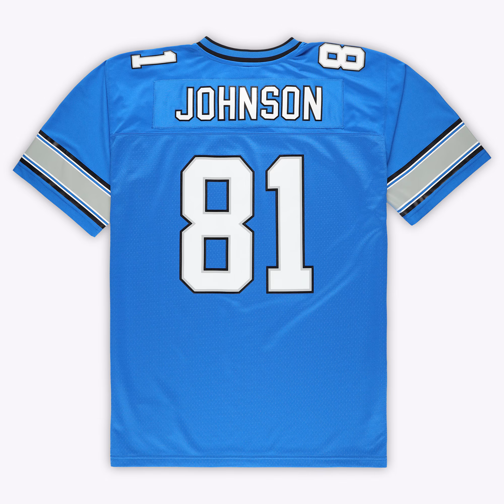 Calvin Johnson Detroit Lions Mitchell & Ness Big & Tall 2007 Legacy Retired Player Jersey - Blue