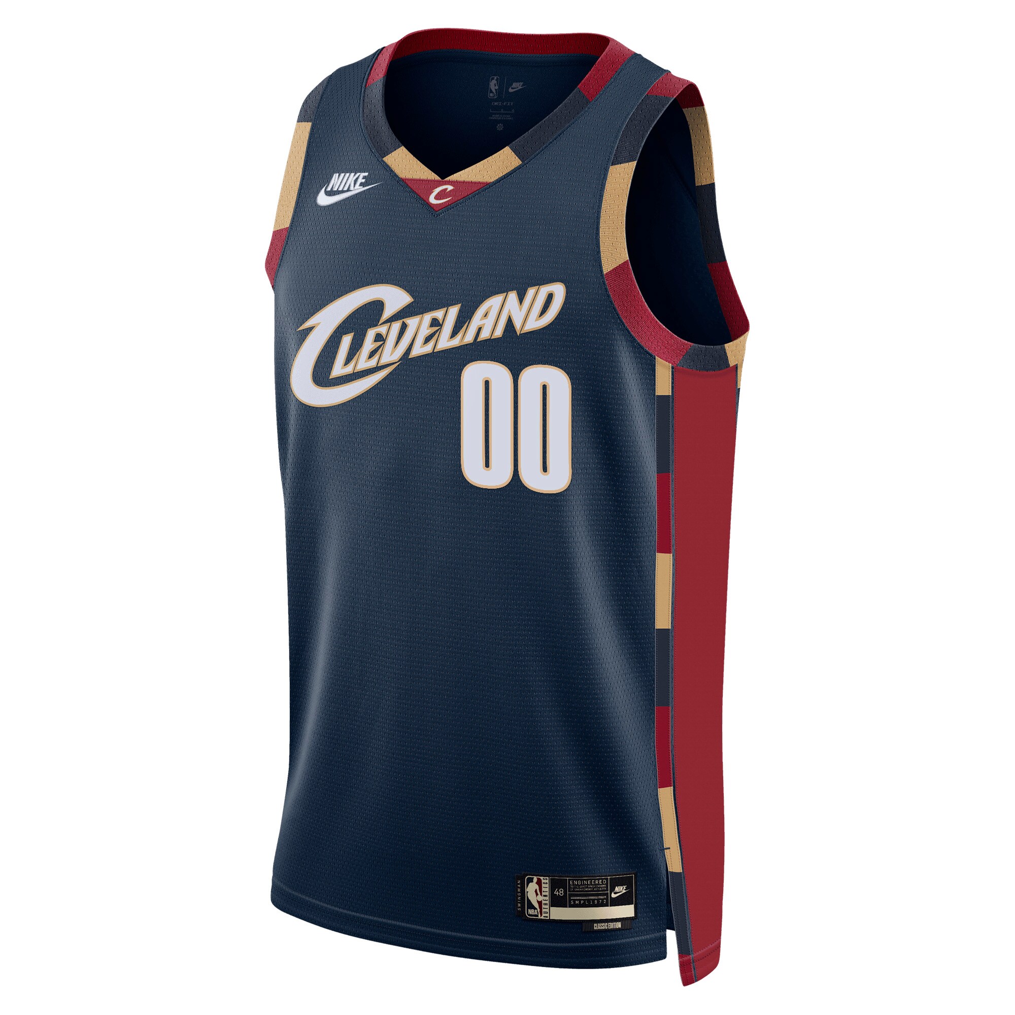 Cleveland Cavaliers Nike Unisex Swingman Custom Jersey - Classic Edition - Navy