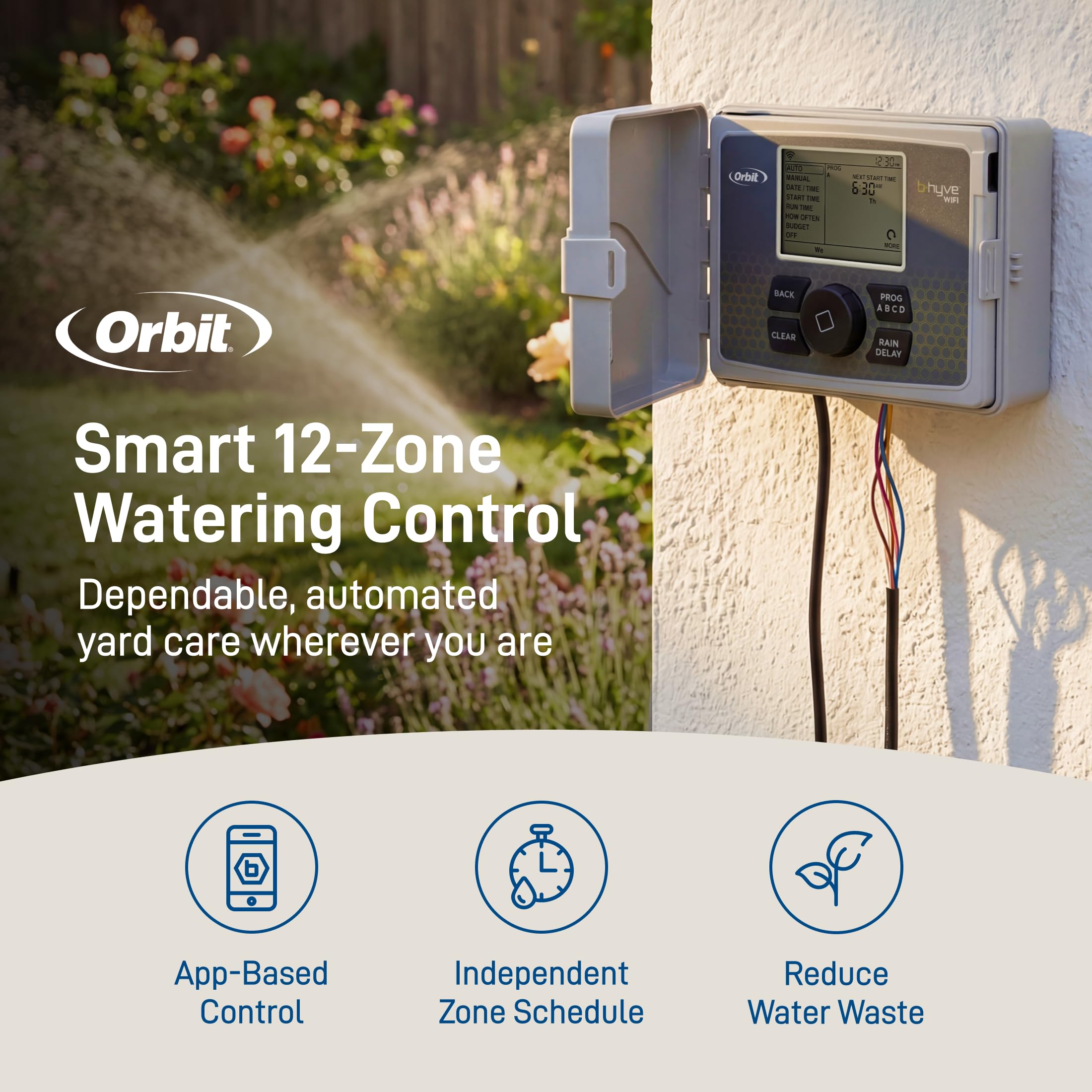 ORBIT B-hyve Smart 12-Zone Sprinkler Controller