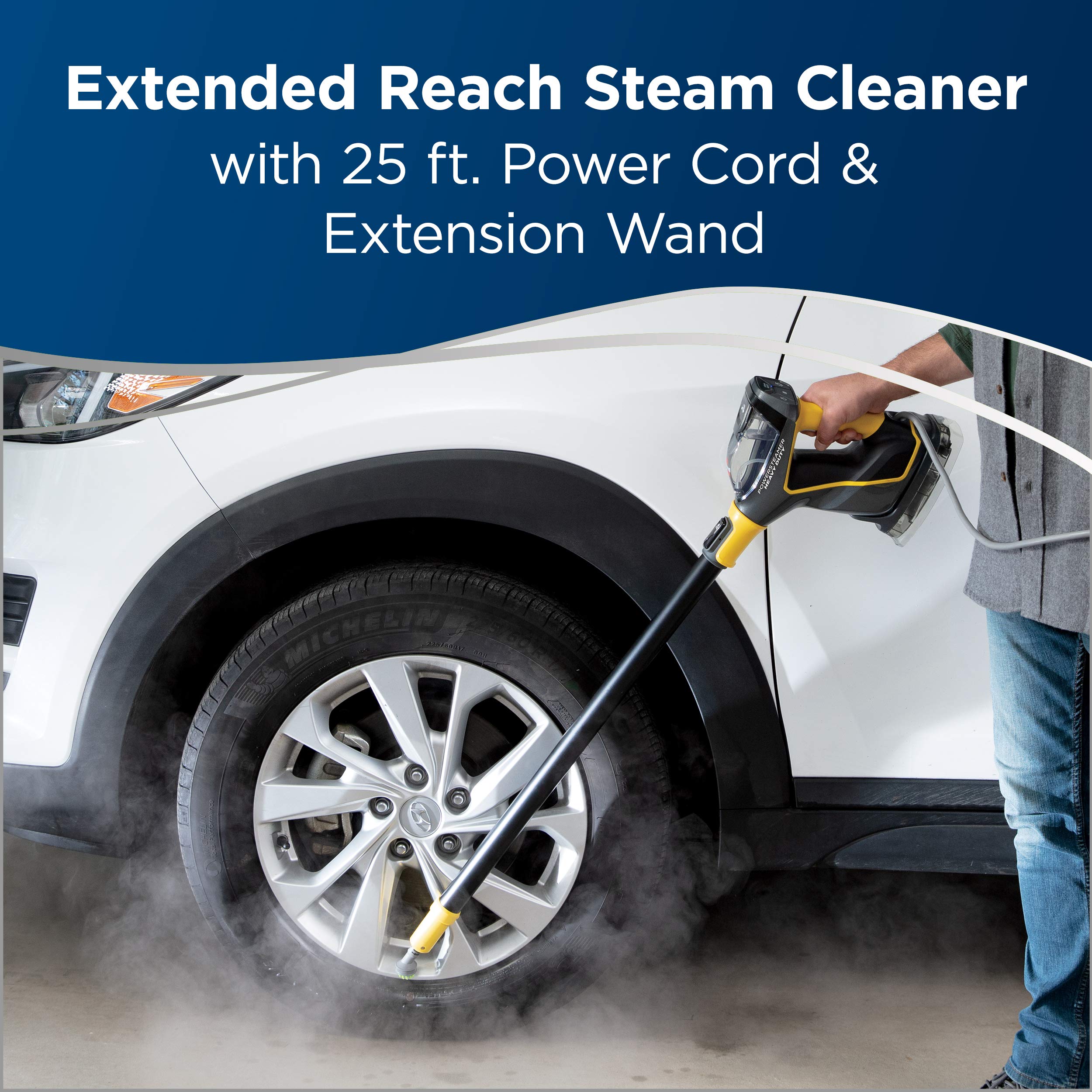 BISSELL PowerSteamer Heavy Duty 3-in-1 Steam Mop & Handheld