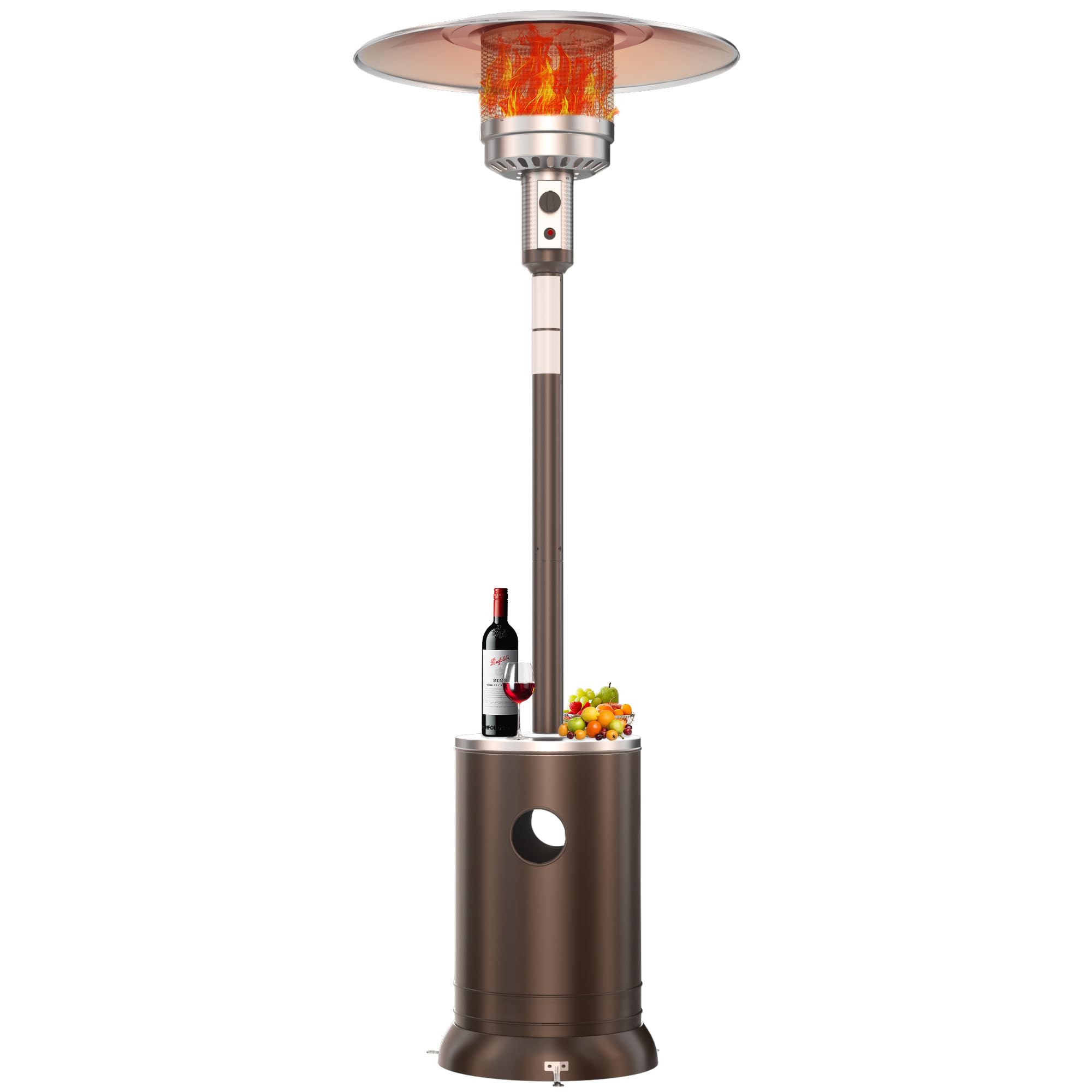 DIAMONDFORGE 50,000 BTU Propane Patio Heater - Outdoor Space Heater