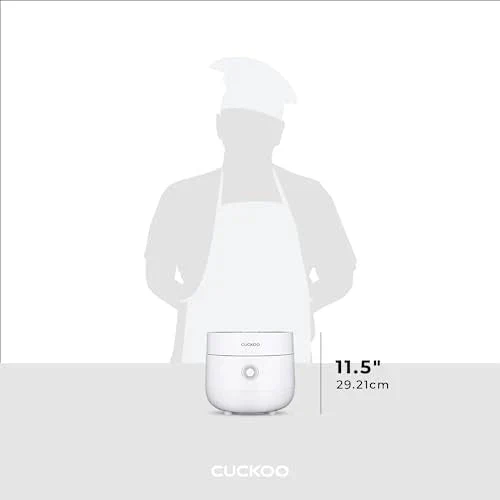 CUCKOO 6-Cup (Uncooked) Micom Rice Cooker Nonstick Inner Pot | White