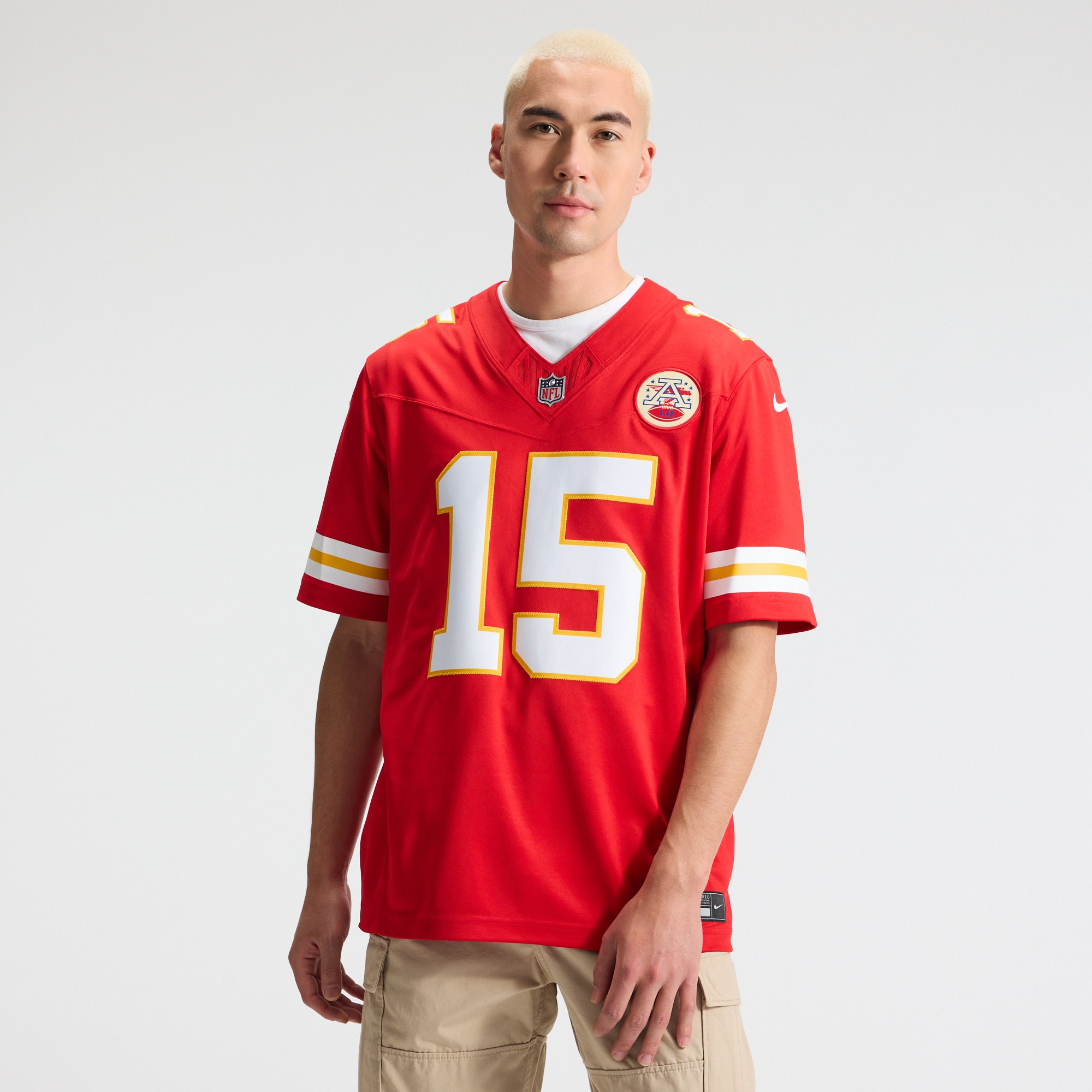 Patrick Mahomes Kansas City Chiefs Nike Vapor F.U.S.E. Stitched Limited Jersey - Red