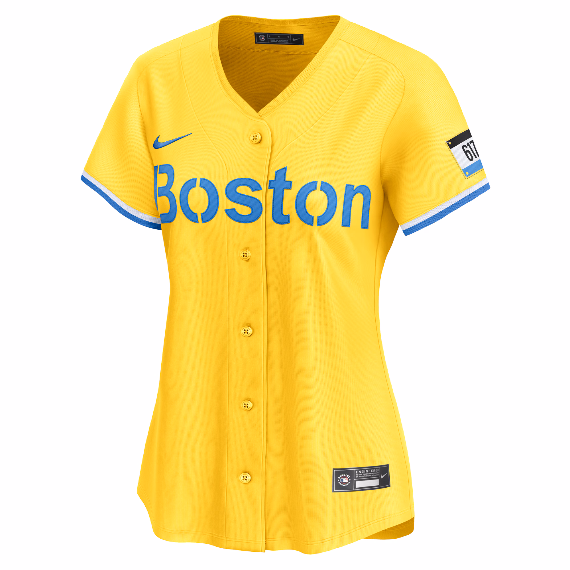 David Ortiz Boston Red Sox Nike Women's City Connect Limited Jersey - Gold