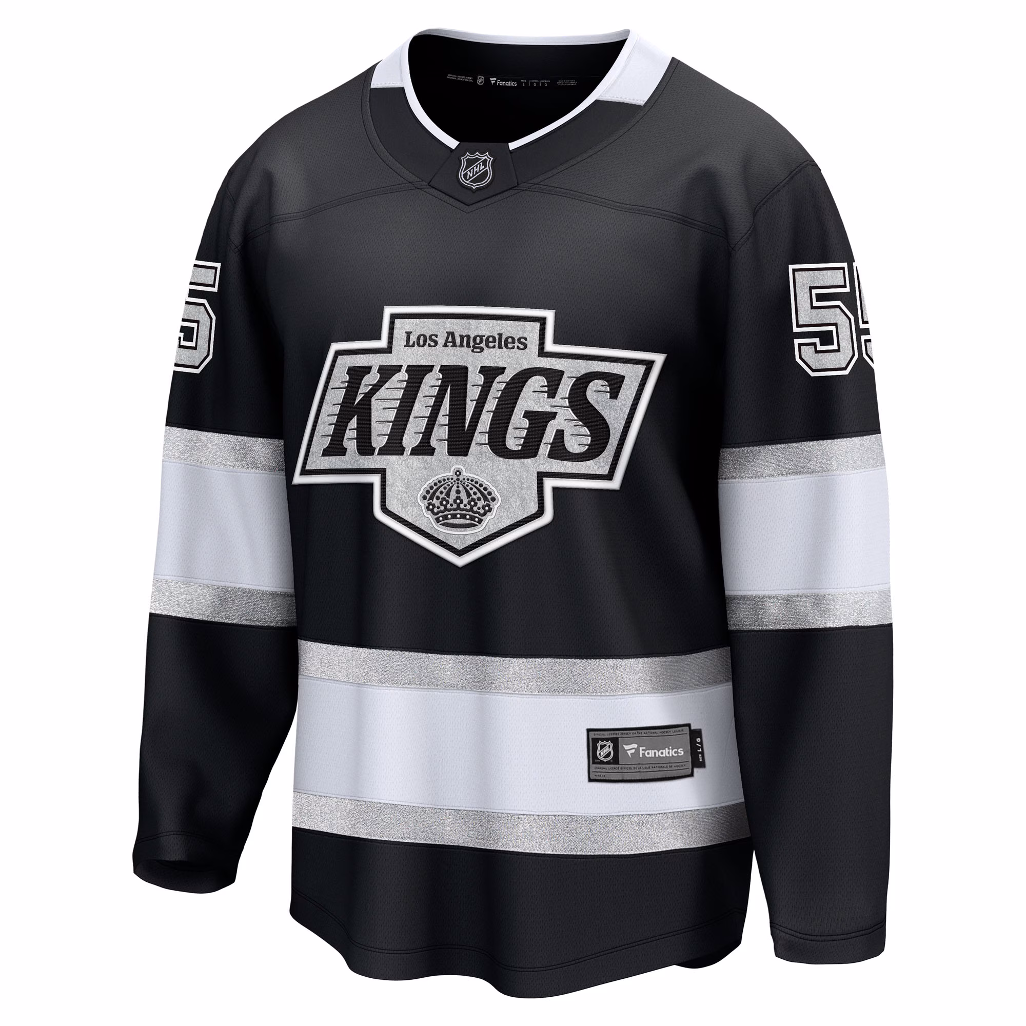 Quinton Byfield Los Angeles Kings Fanatics Home Breakaway Jersey - Black