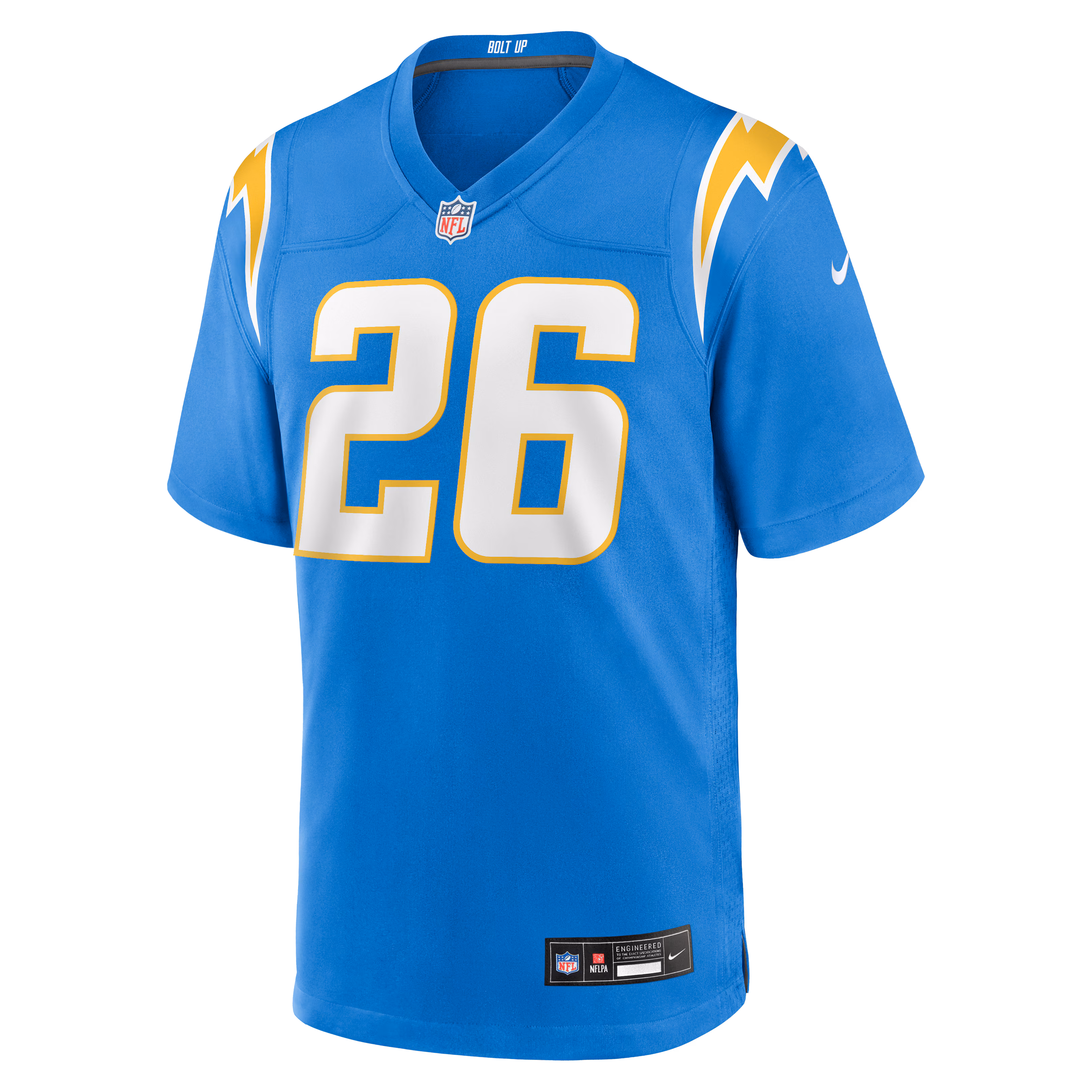 Asante Samuel Jr. Los Angeles Chargers Nike Game Player Jersey - Powder Blue