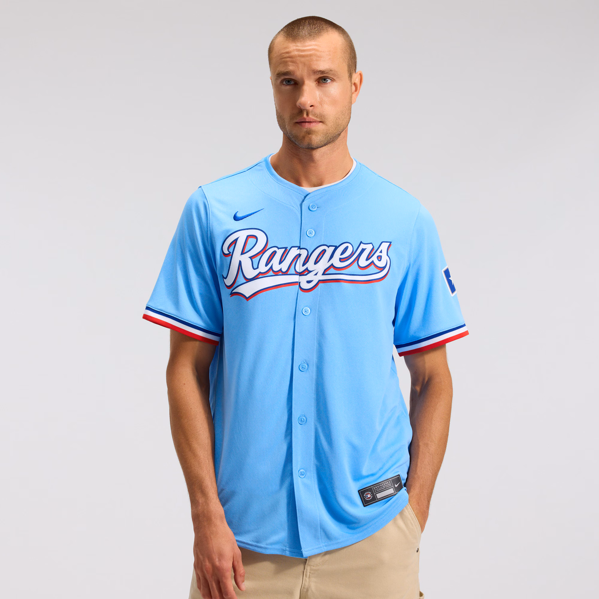 Corey Seager Texas Rangers Nike Alternate Limited Player Jersey - Light Blue