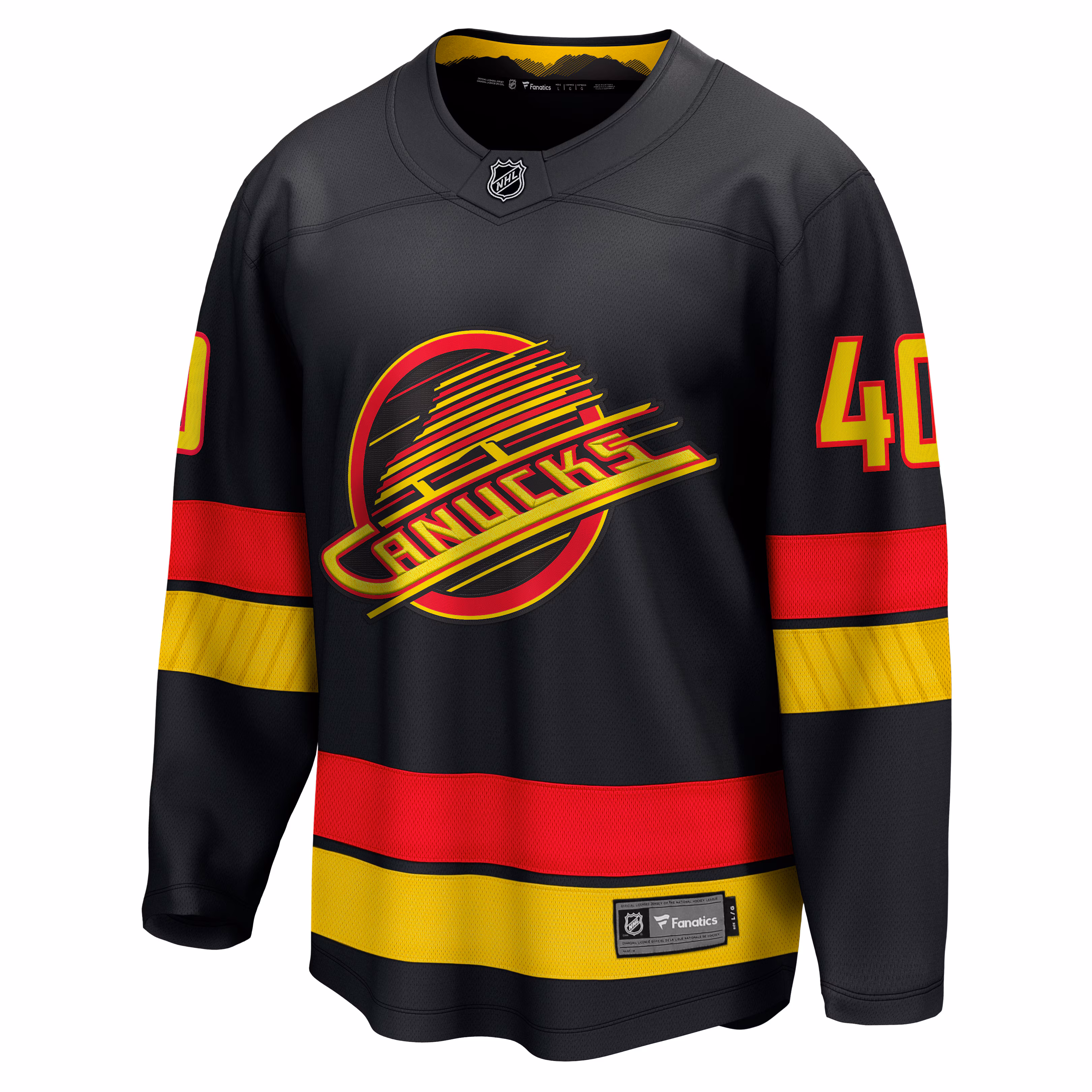Elias Pettersson Vancouver Canucks Fanatics  Breakaway Jersey - Black