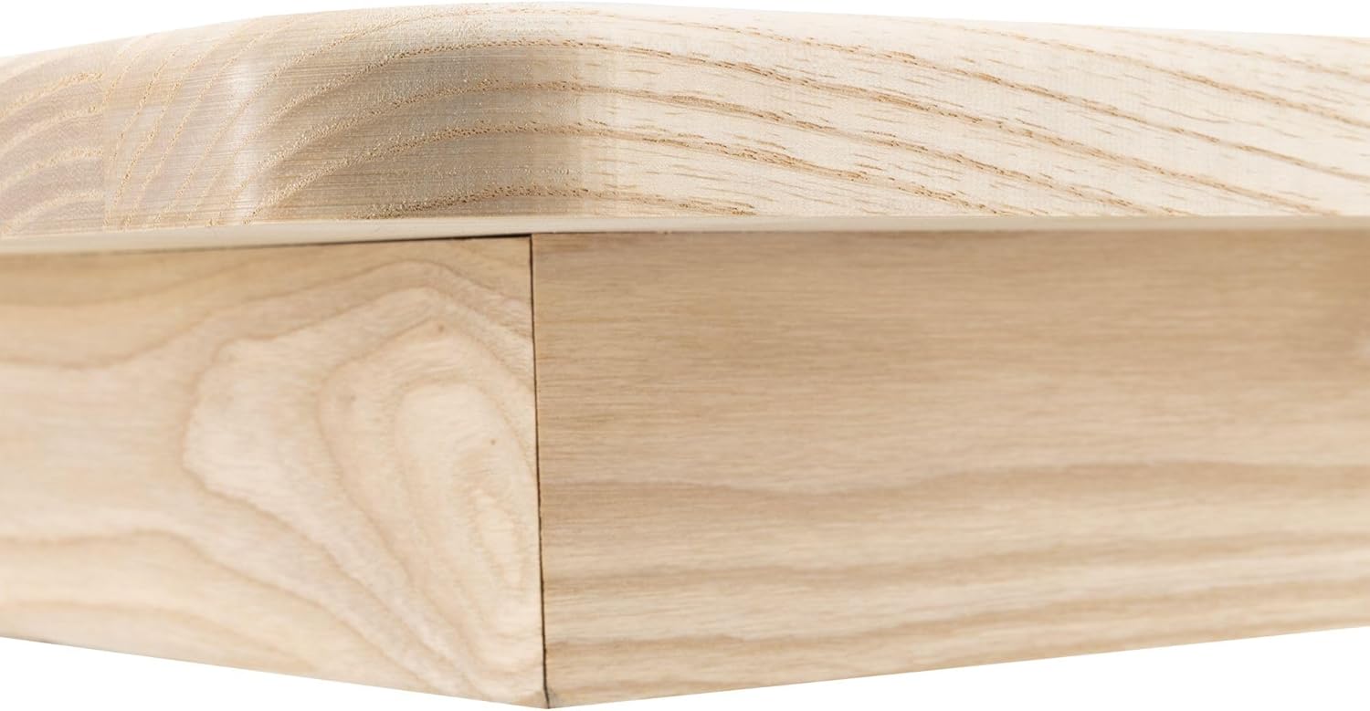 Camper Comfort 100% Ash Hardwood RV/Camper Tabletop | Desktop | Island Countertop | Made in America (Raw Unfinished, 24