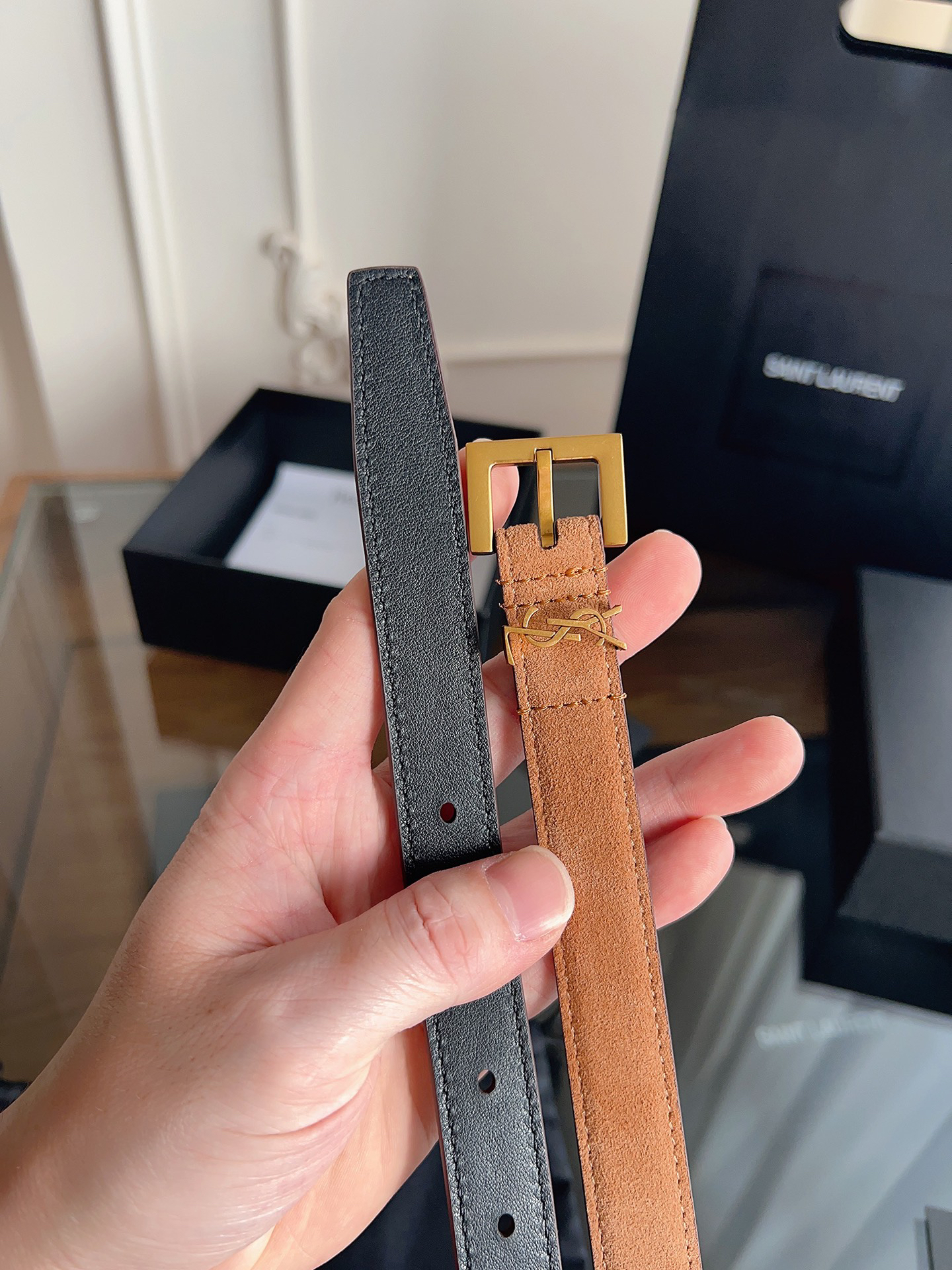 YSL belt-91