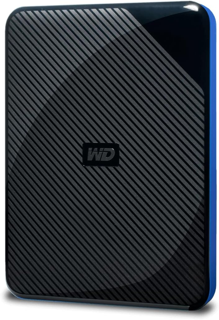 Western Digital 2TB Gaming Drive works with Playstation 4 Portable External Hard Drive - WDBDFF0020BBK-WESN