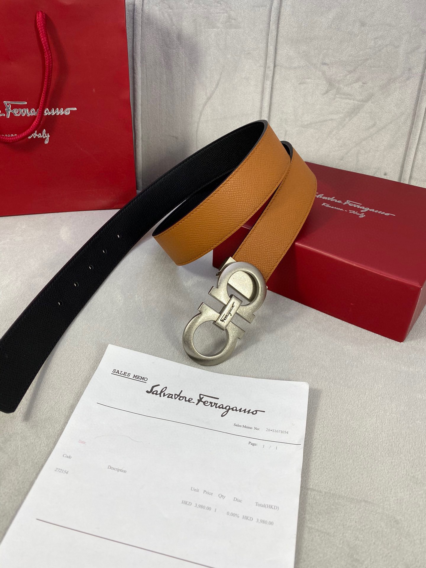 Ferragamo belt-85