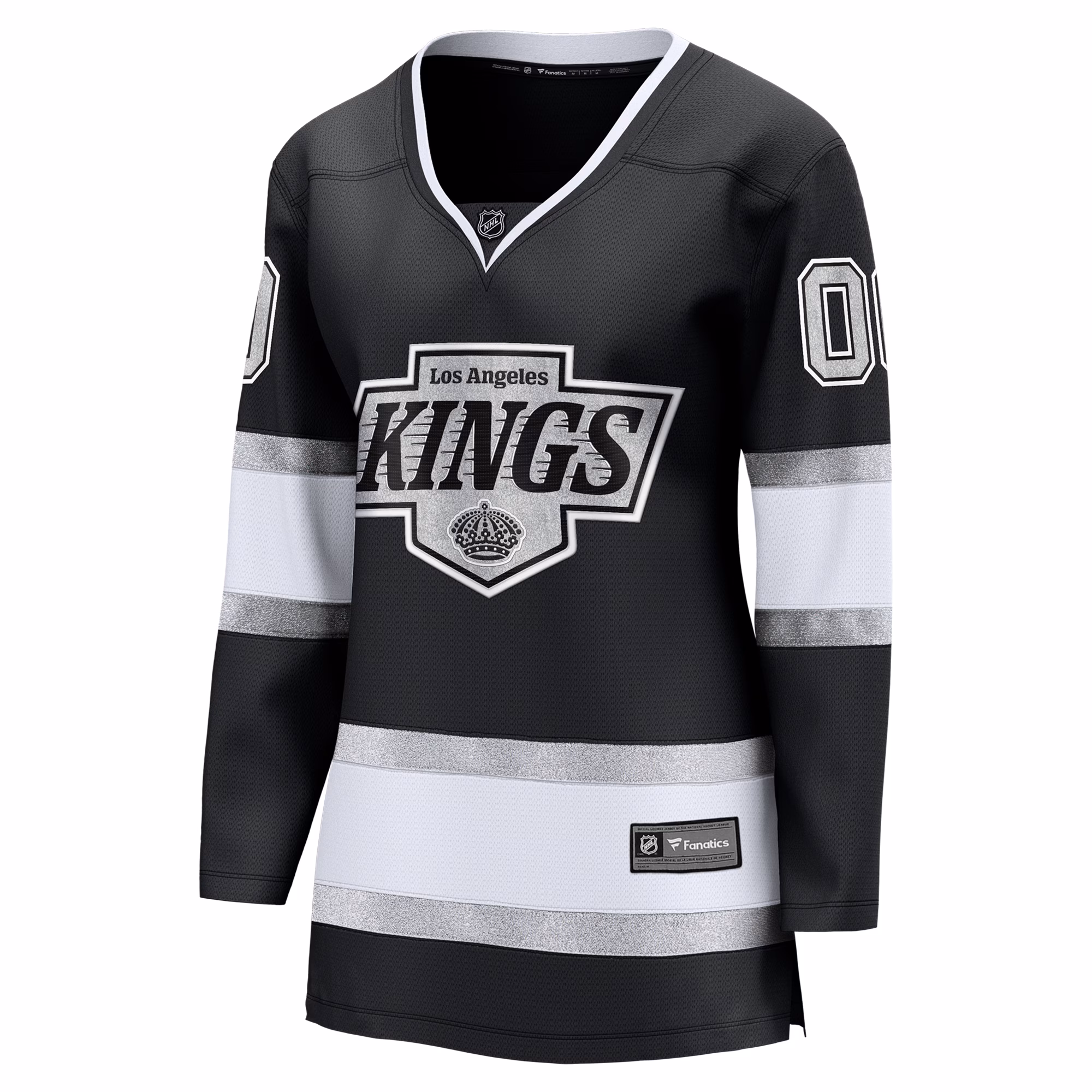 Los Angeles Kings Fanatics Women's Home Breakaway Custom Jersey - Black