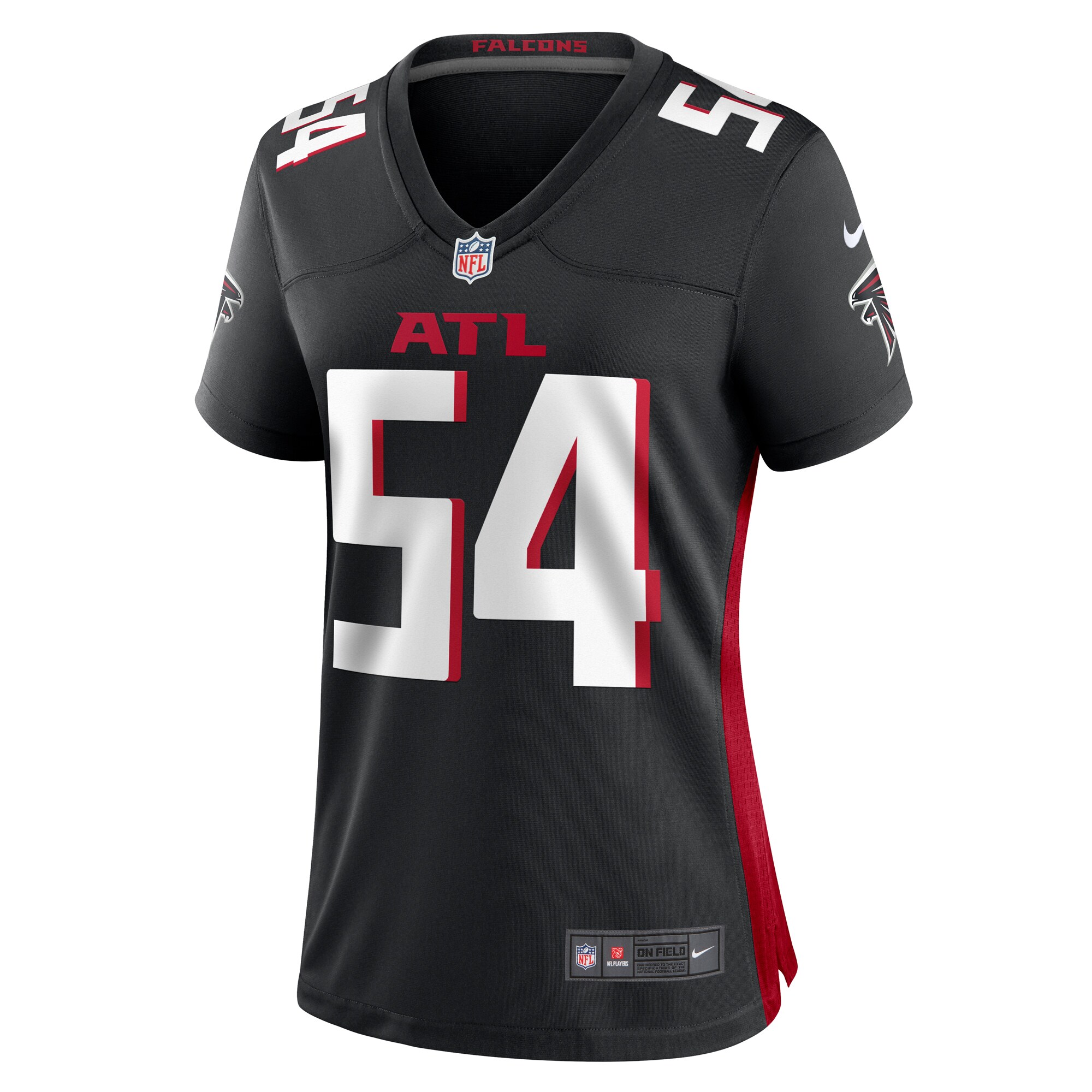 Brandon Dorlus Atlanta Falcons Nike Women's Team Game Jersey -  Black