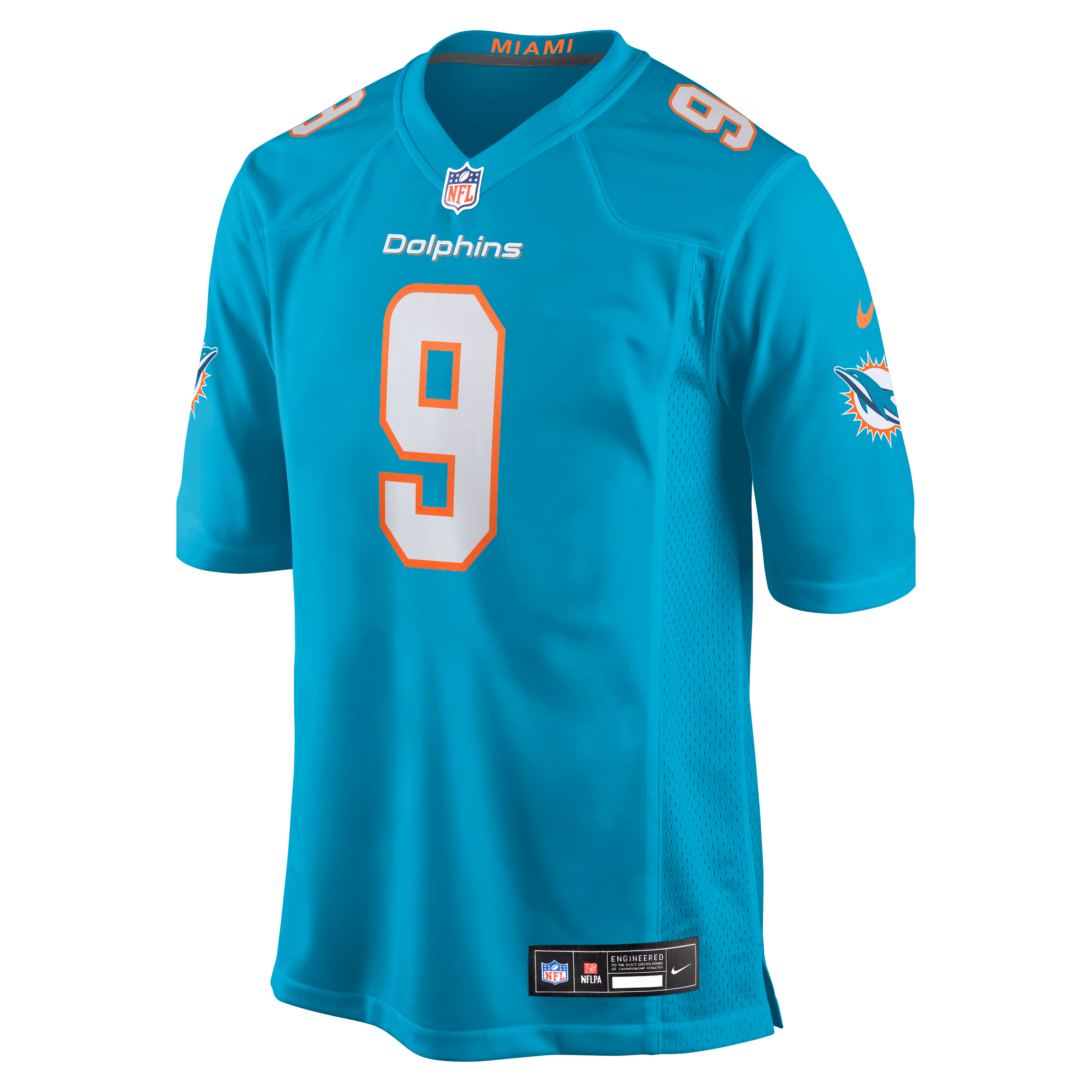 Ifeatu Melifonwu Miami Dolphins Nike Team Game Jersey -  Aqua