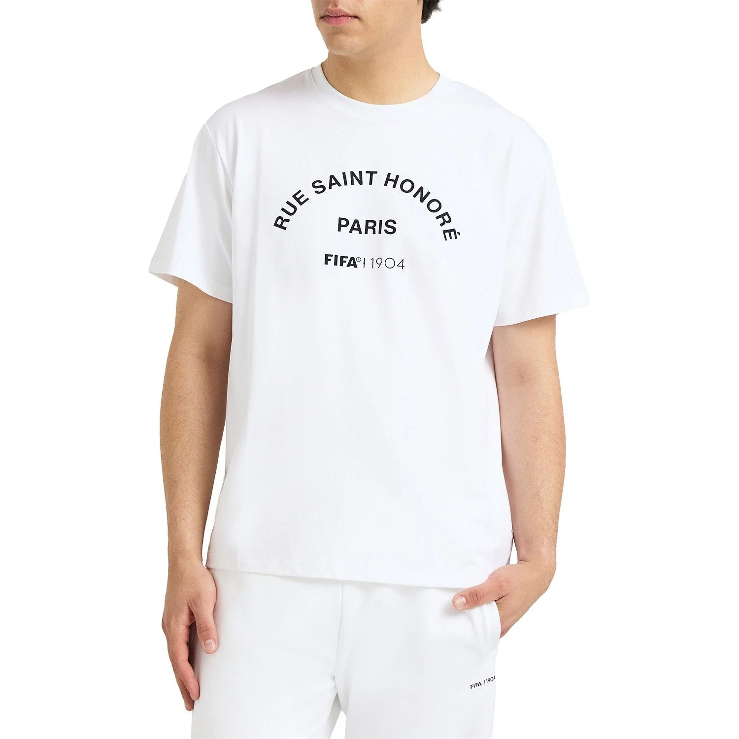 FIFA 1904 Arch Graphic White T-Shirt - Unisex