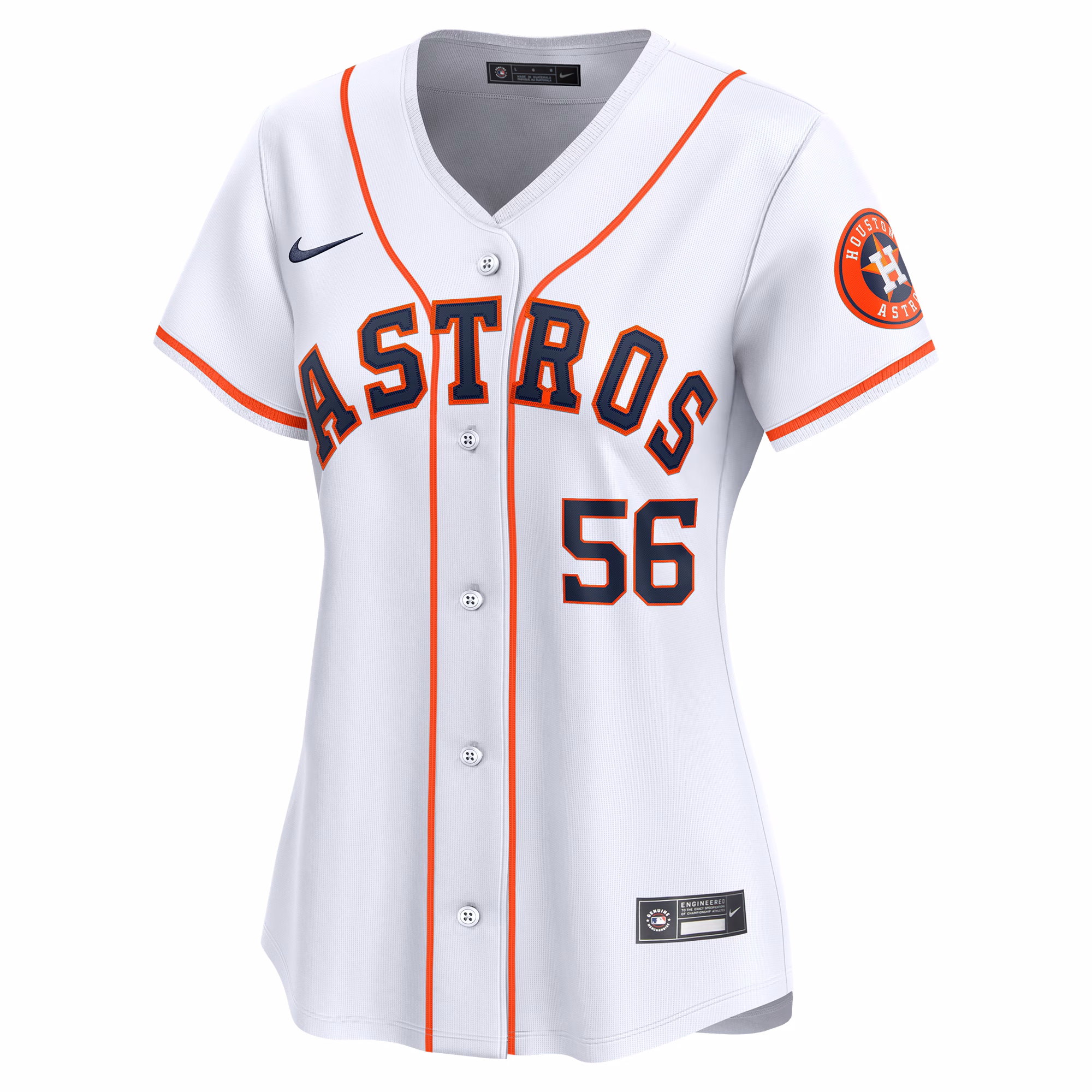 Ronel Blanco Houston Astros Nike Women's Home Limited Jersey - White
