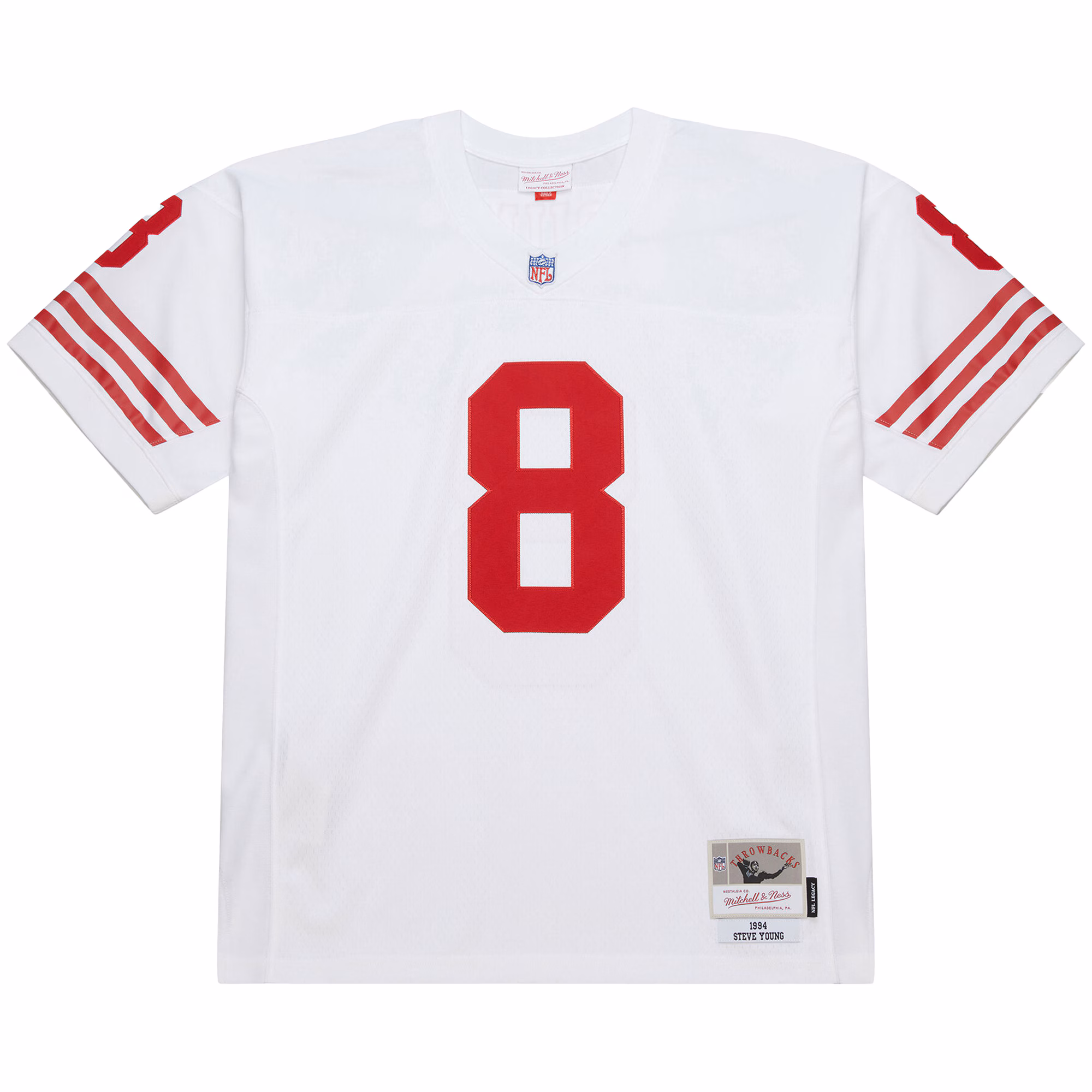 Steve Young San Francisco 49ers Mitchell & Ness 1994 Legacy Replica Jersey - White
