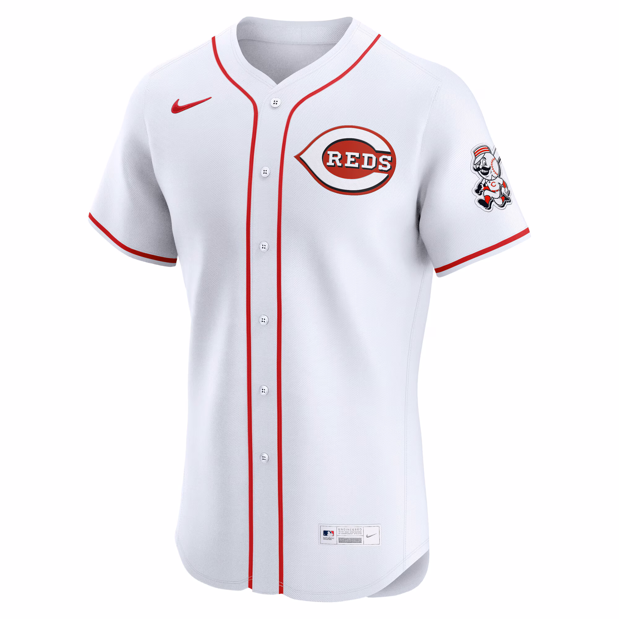 Cincinnati Reds Nike Home Elite Jersey - White
