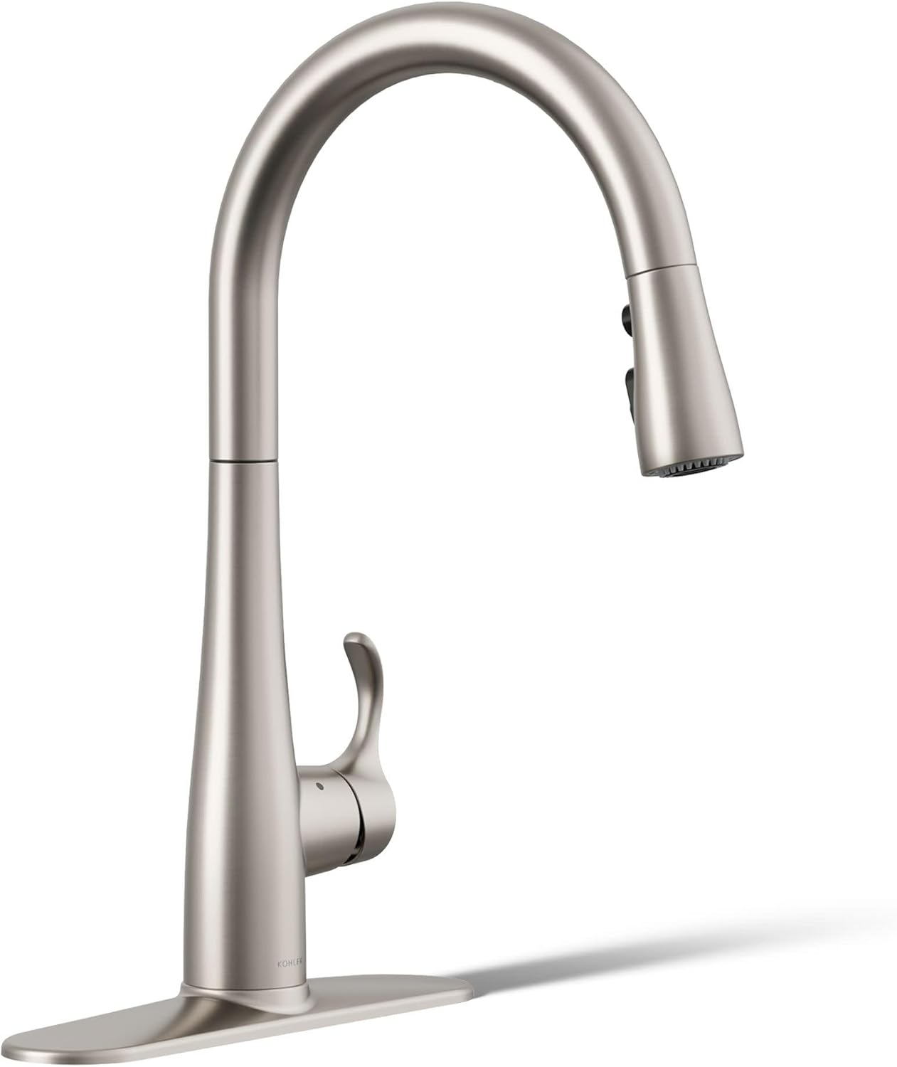 KOHLER Simplice Response Touchless Pull Down Kitchen Faucet in Stainless Steel, K-22036-VS