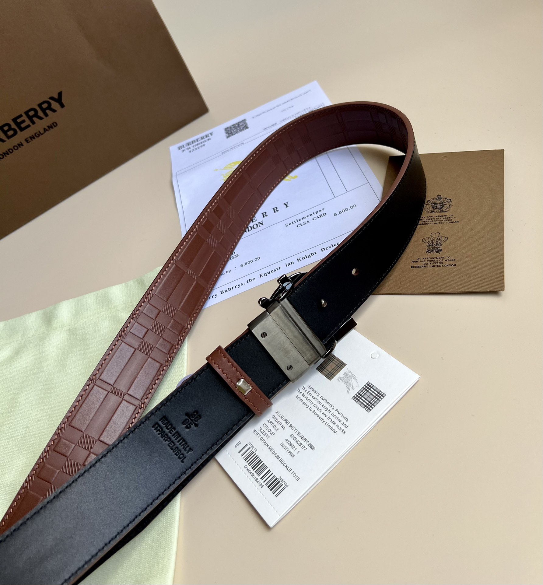 Burberry belt-15