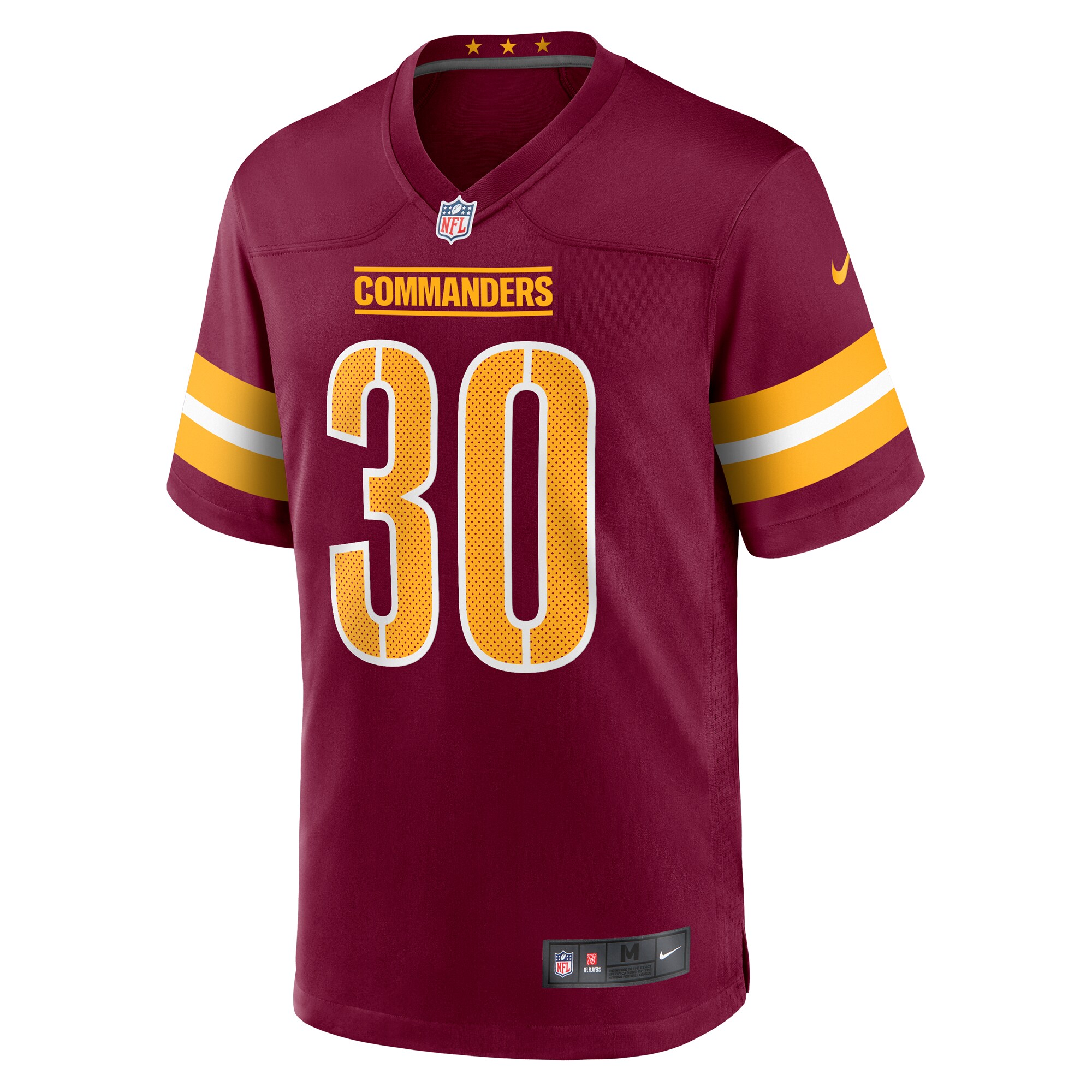 Austin Ekeler Washington Commanders Nike Game Player Jersey - Burgundy
