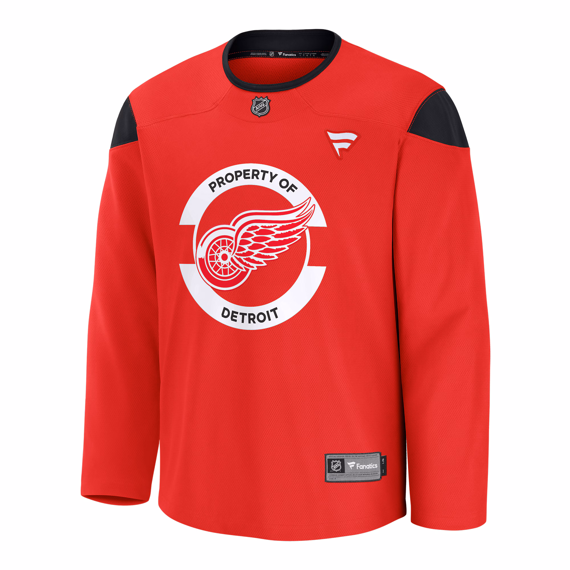 Detroit Red Wings Fanatics Practice Jersey - Red