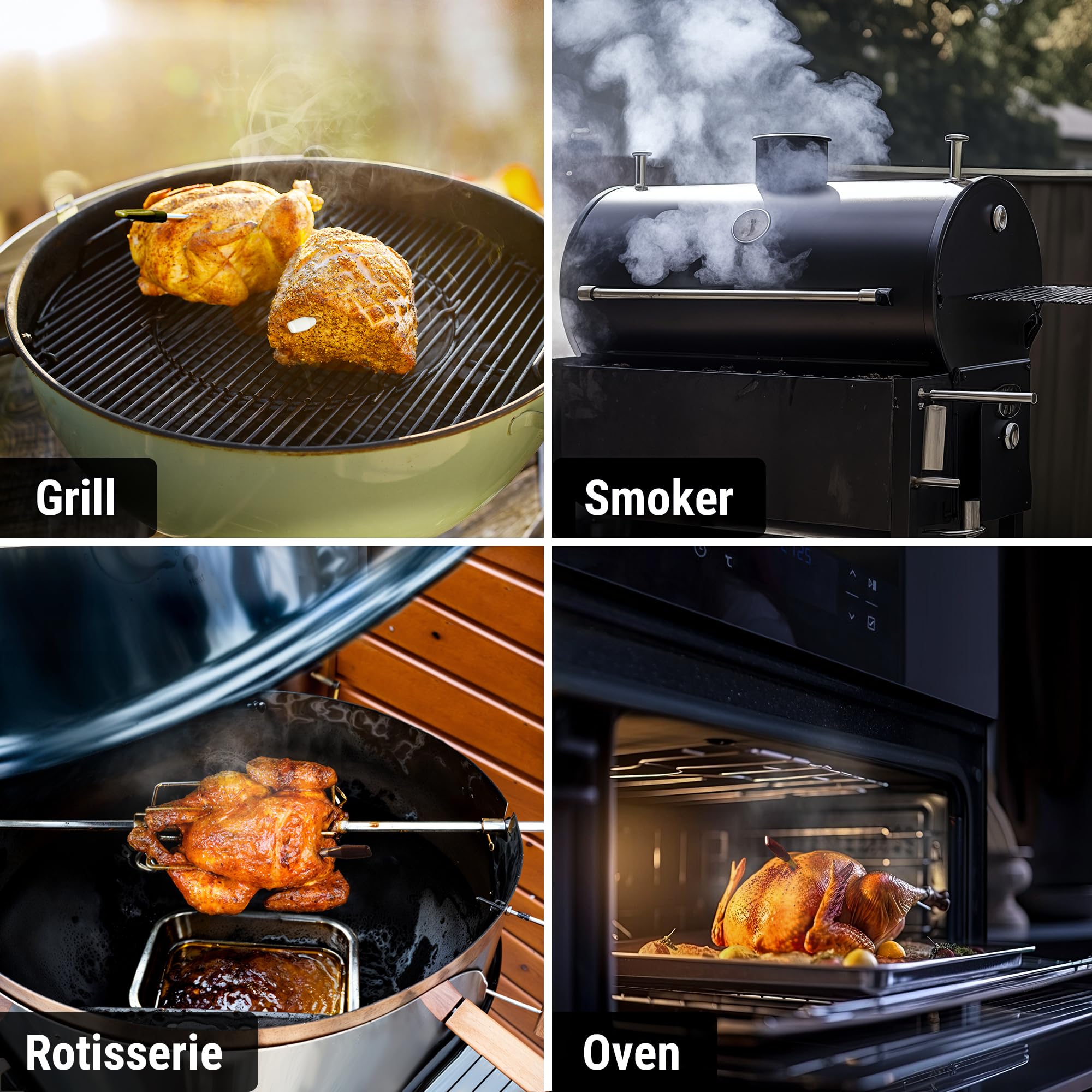 THERMOPRO TempSpike Plus Wireless Meat Thermometer - 600ft Range