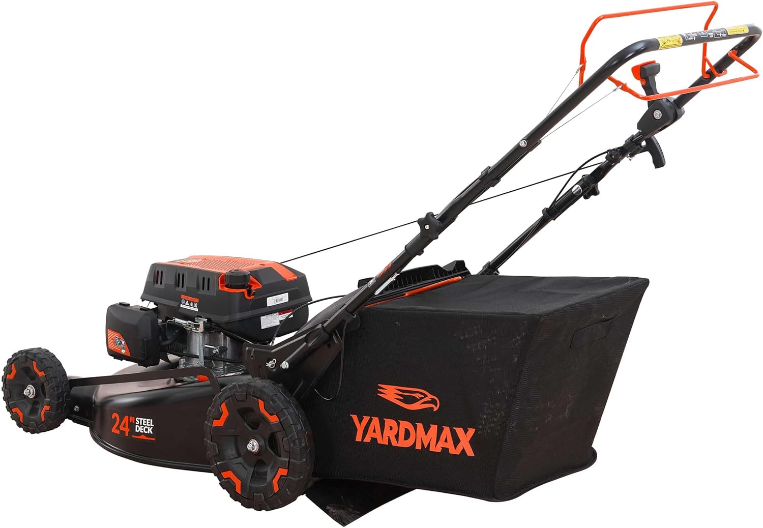 24 in. 201 cc Select PACE 6 Speed CVT High Wheel RWD 3-in-1 Gas Walk Behind Self-Propelled Lawn Mower W/Recoil Start
