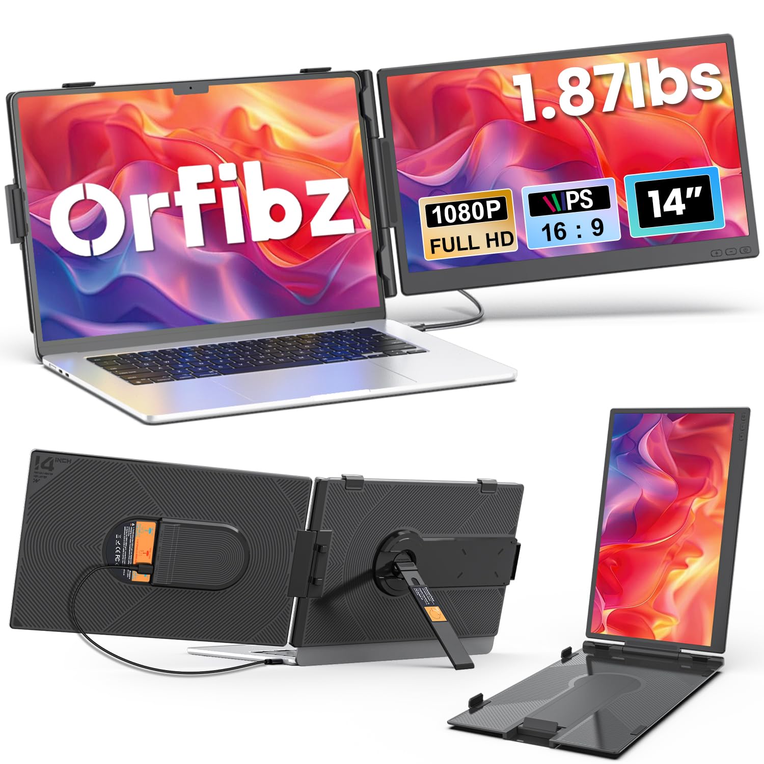 ORFIBZ Laptop Screen Extender 14