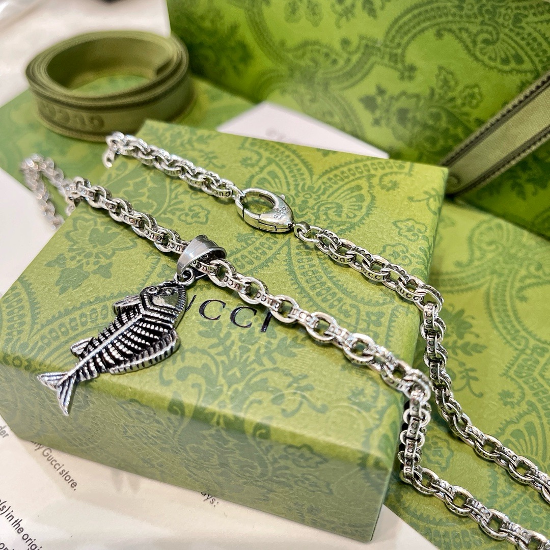 Gucci necklace-79