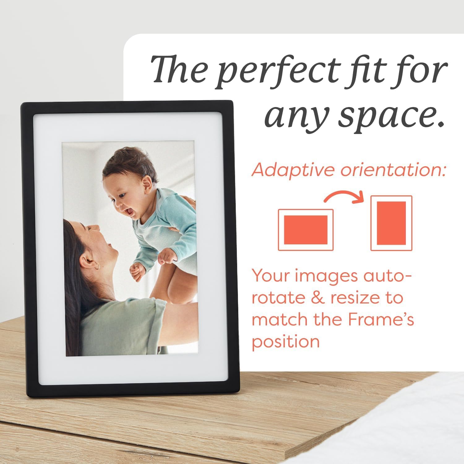 SKYLIGHT WiFi Digital Picture Frame - 10 Inch Touch Screen