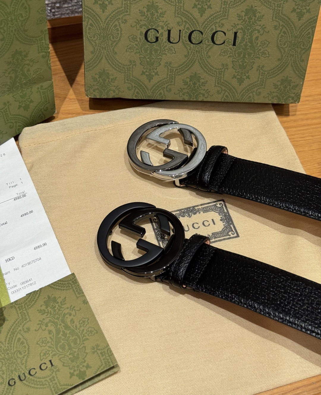 Gucci belt-70
