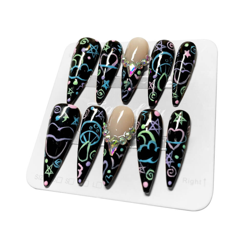 Stiletto Press On NailsStiletto Press On Nails - SAYEGIRLS