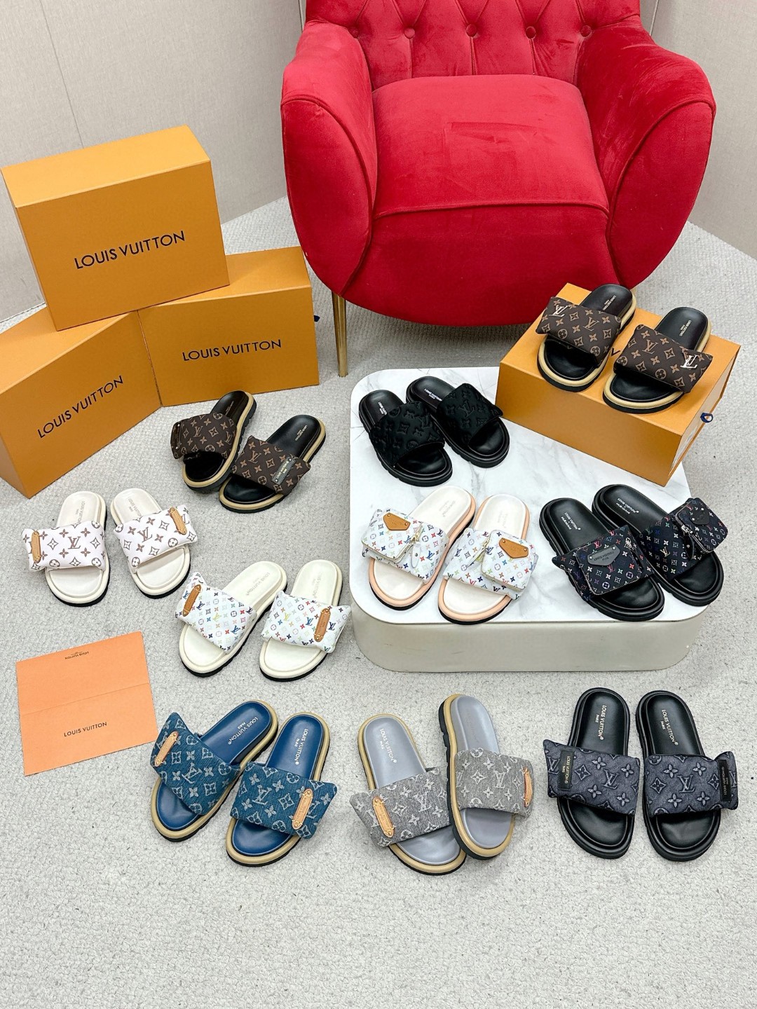 LV Summer footwear