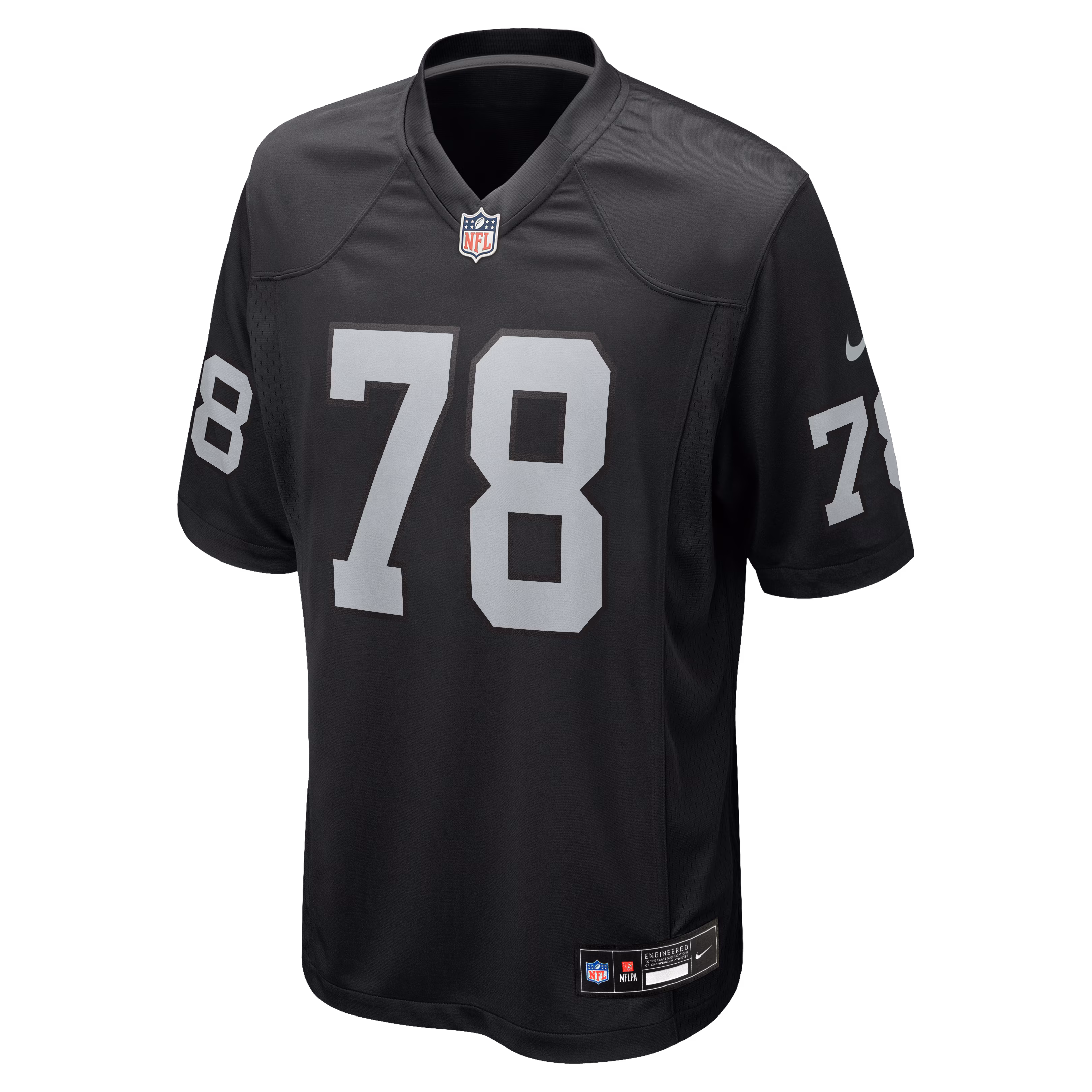 Art Shell Las Vegas Raiders Nike Game Retired Player Jersey - Black