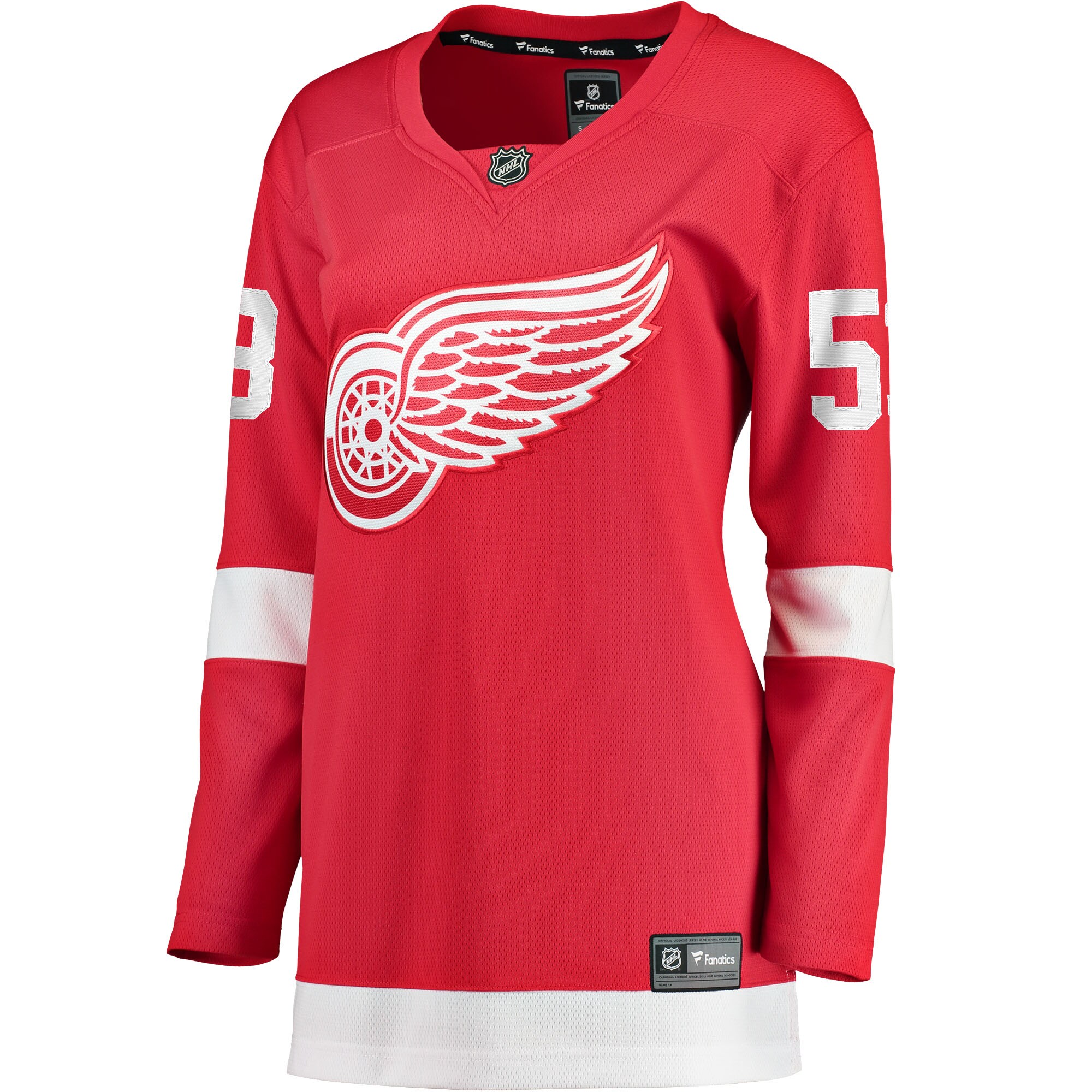 Moritz Seider Detroit Red Wings Fanatics Women's Home Breakaway Player Jersey - Red