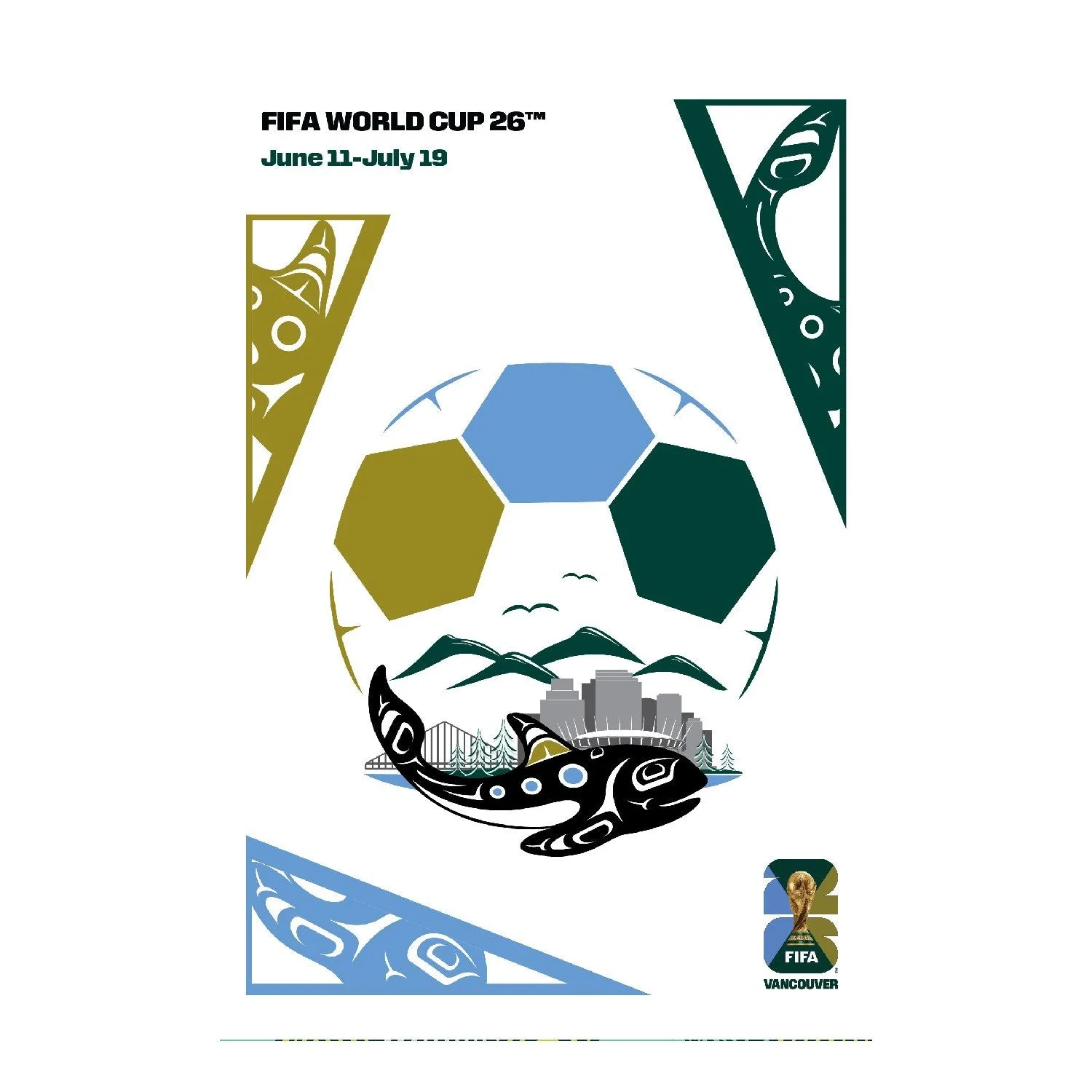 FIFA World Cup 2026™ Vancouver Host City Poster