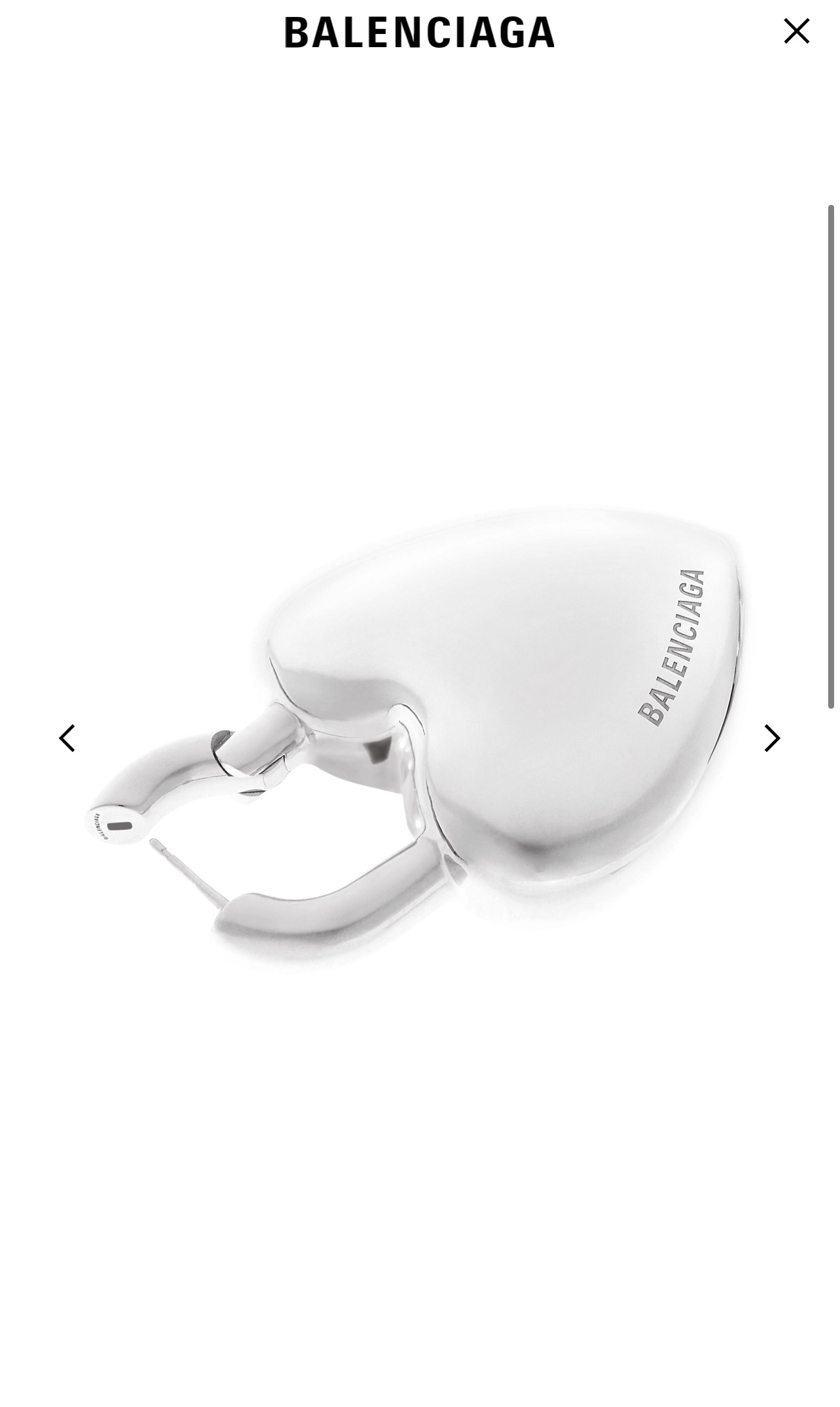 Balenciaga earrings-59