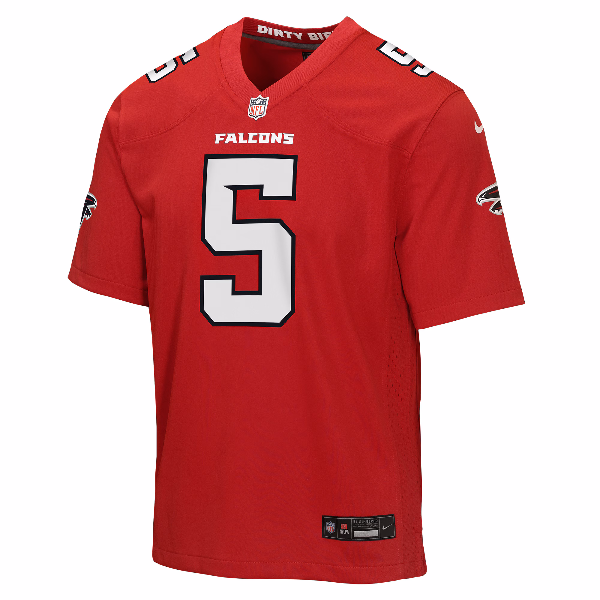 Drake London Atlanta Falcons Nike Youth Game Jersey - Red