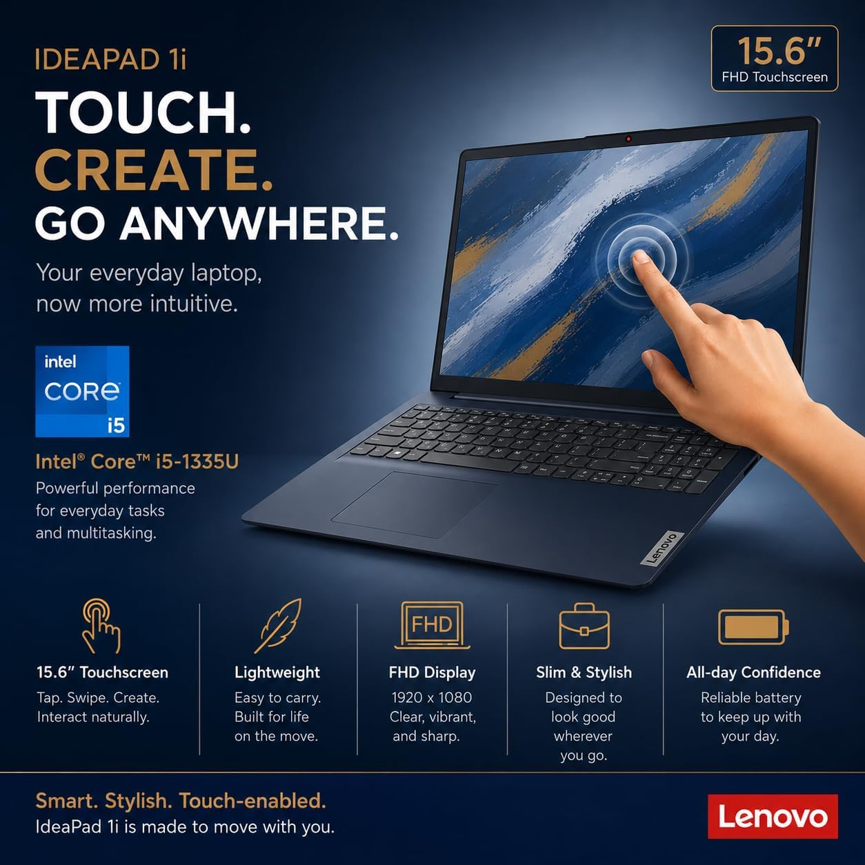 Lenovo Business Laptop, 15.6