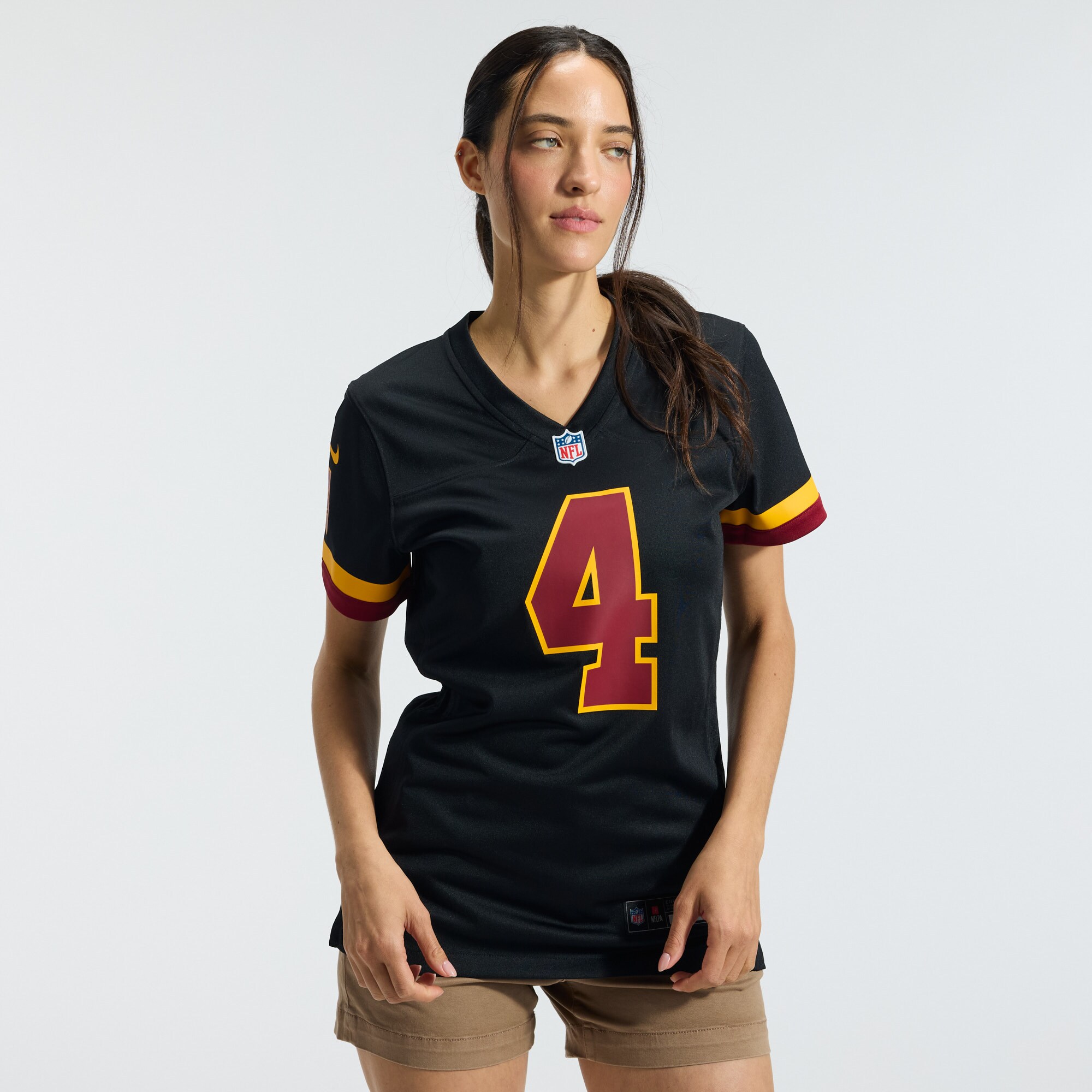 Frankie Luvu Washington Commanders Nike Women's Hail Raiser Alternate Game Jersey - Black