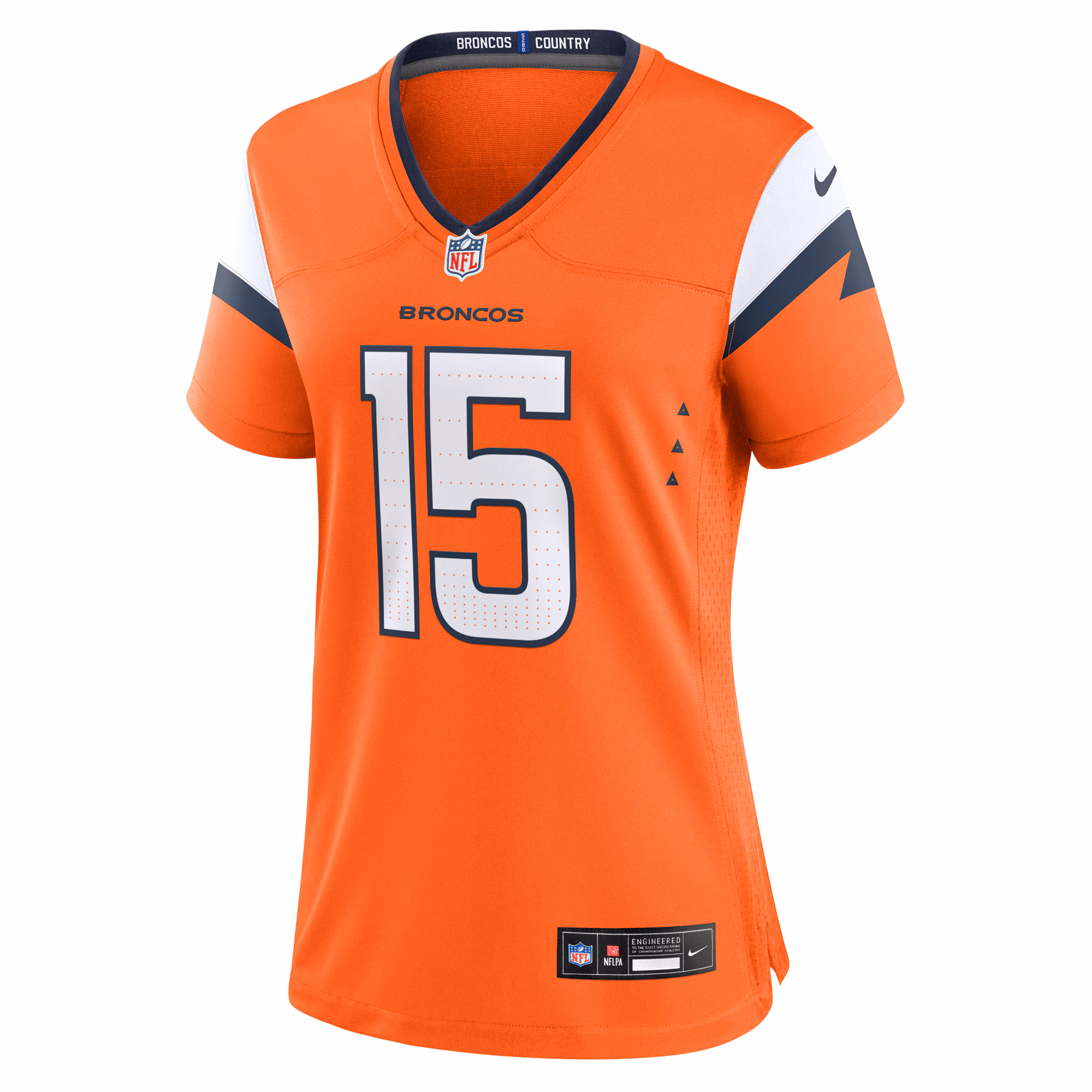 Nik Bonitto Denver Broncos Nike Women's Team Game Jersey -  Orange