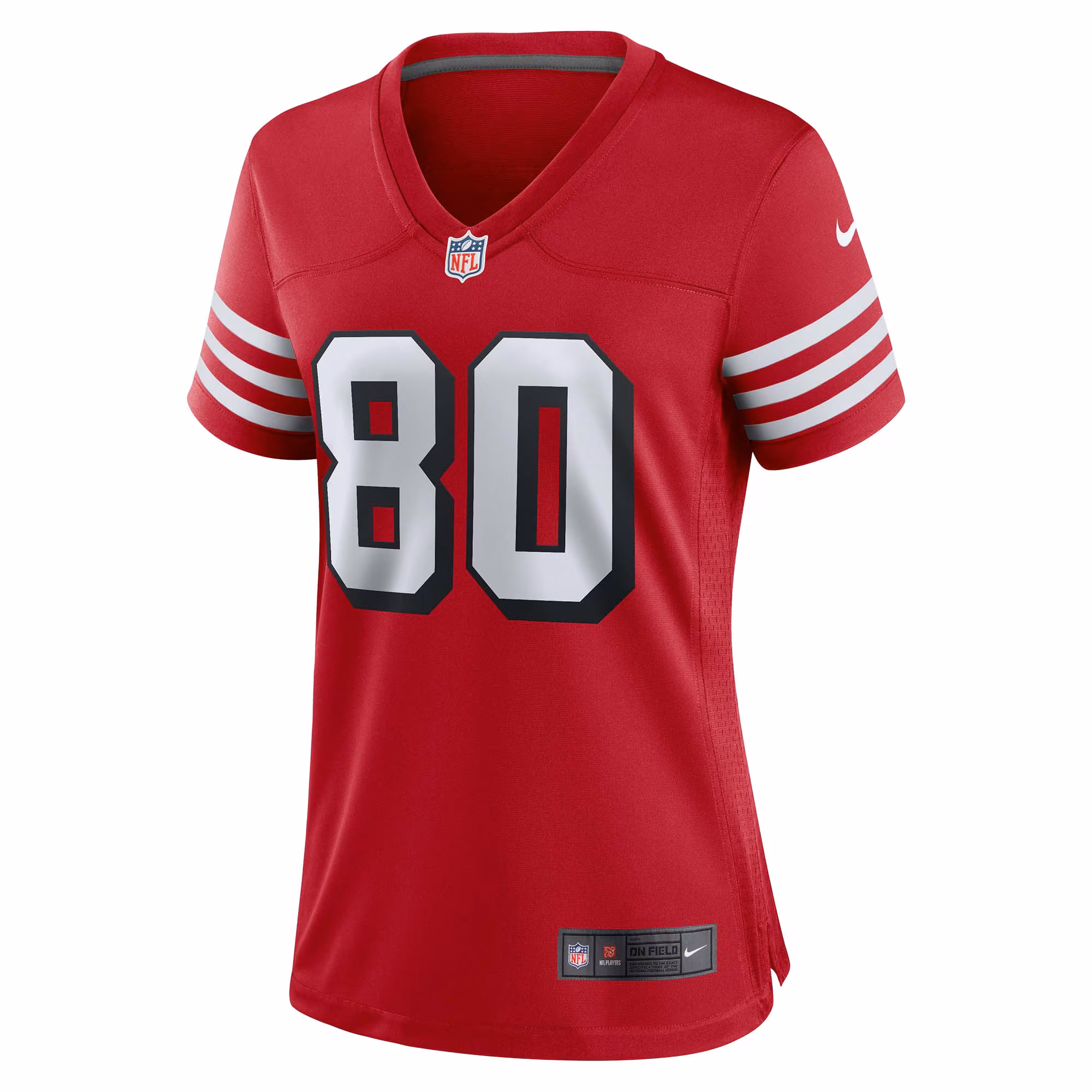 Jerry Rice San Francisco 49ers Nike Women's Alternate Game Jersey - Scarlet