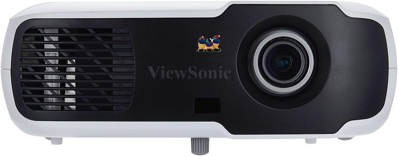 ViewSonic PA502S 3500 Lumens High Brightness SVGA Projector for Home and Office with HDMI and Optical Zoom,Black/white